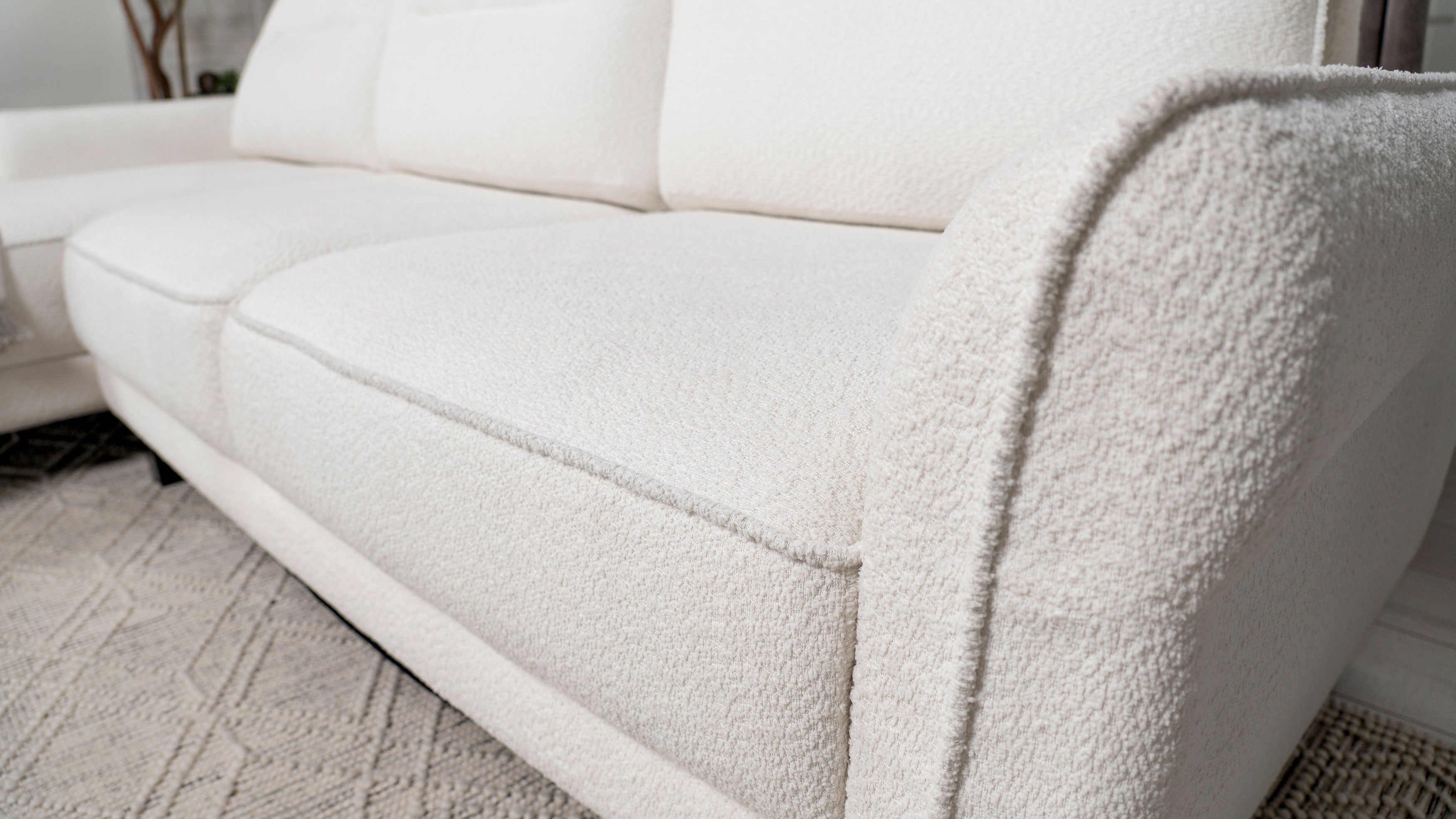 Caspian Sectional Sofa - White