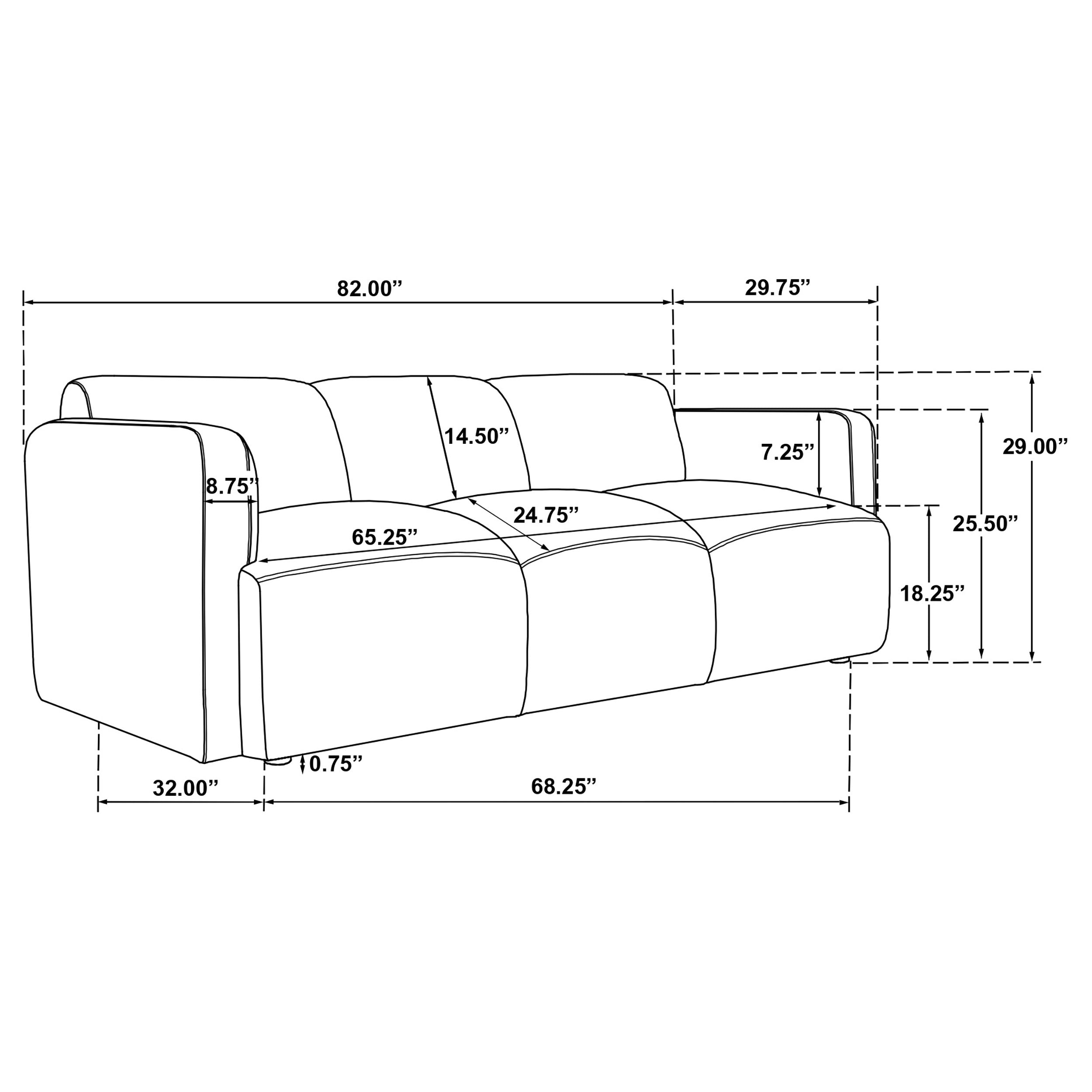 Dorset Sofa - Brown