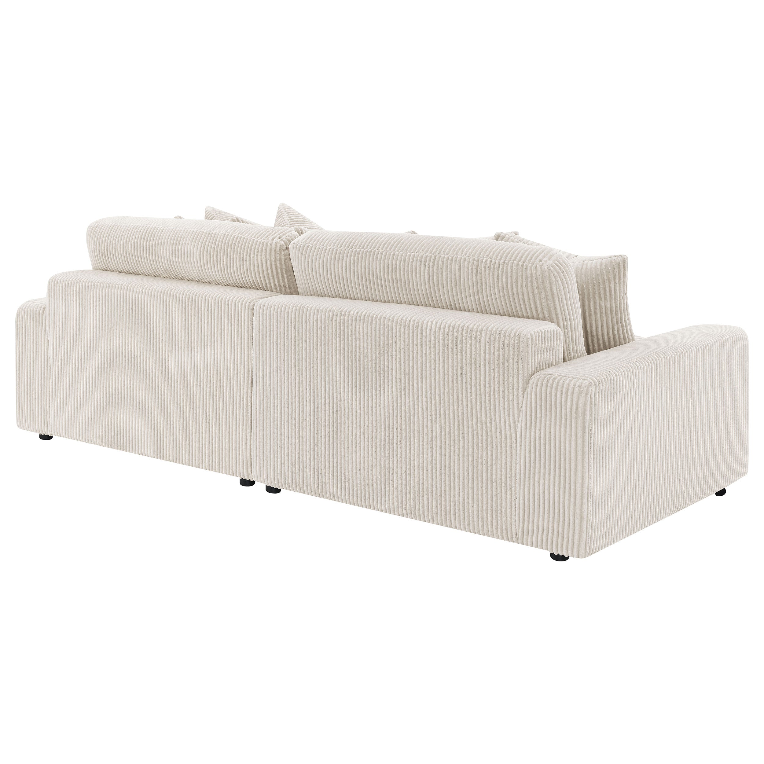 Blaine Upholstered Reversible Chaise Sectional Sofa - Sand