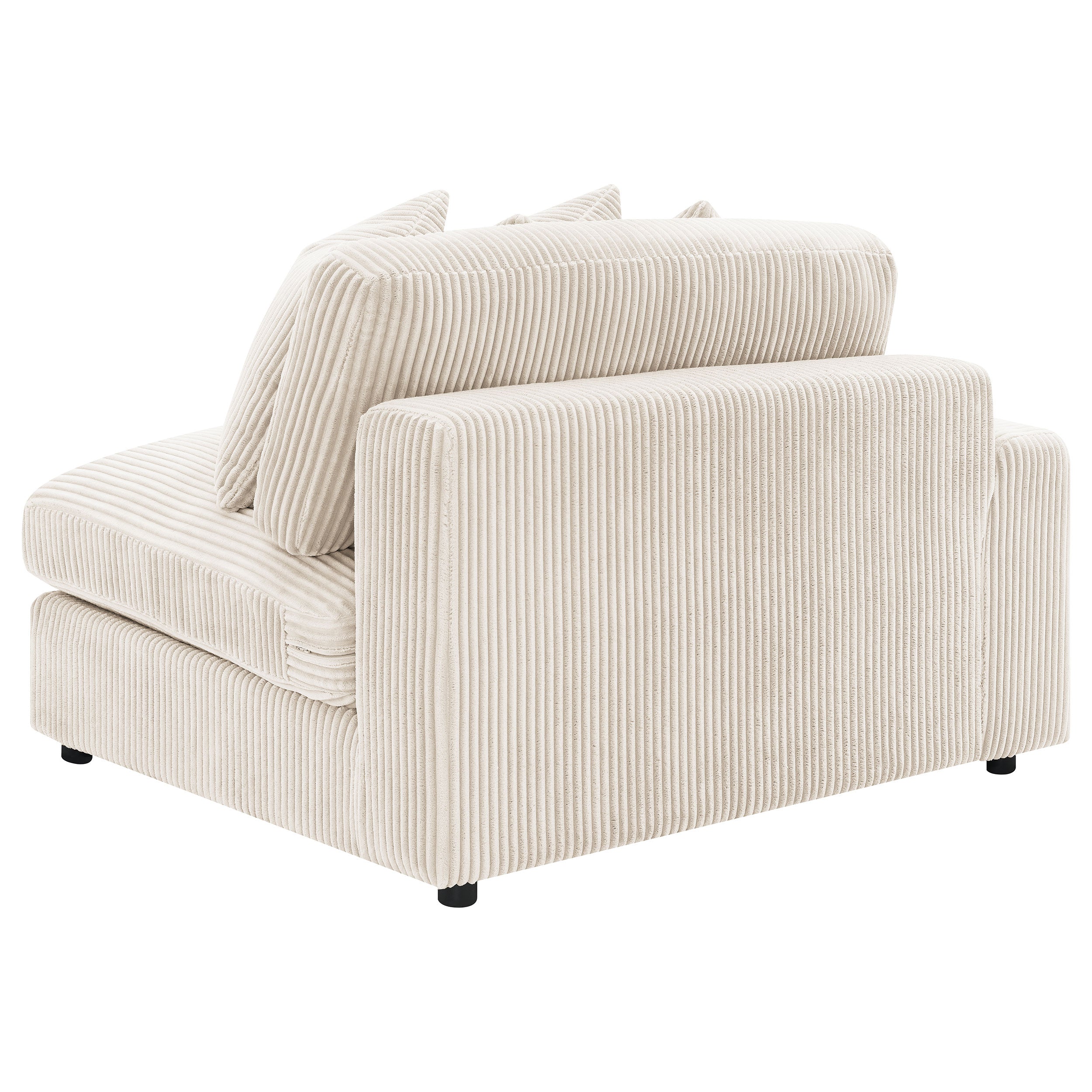 Blaine Upholstered Reversible Chaise Sectional Sofa - Sand