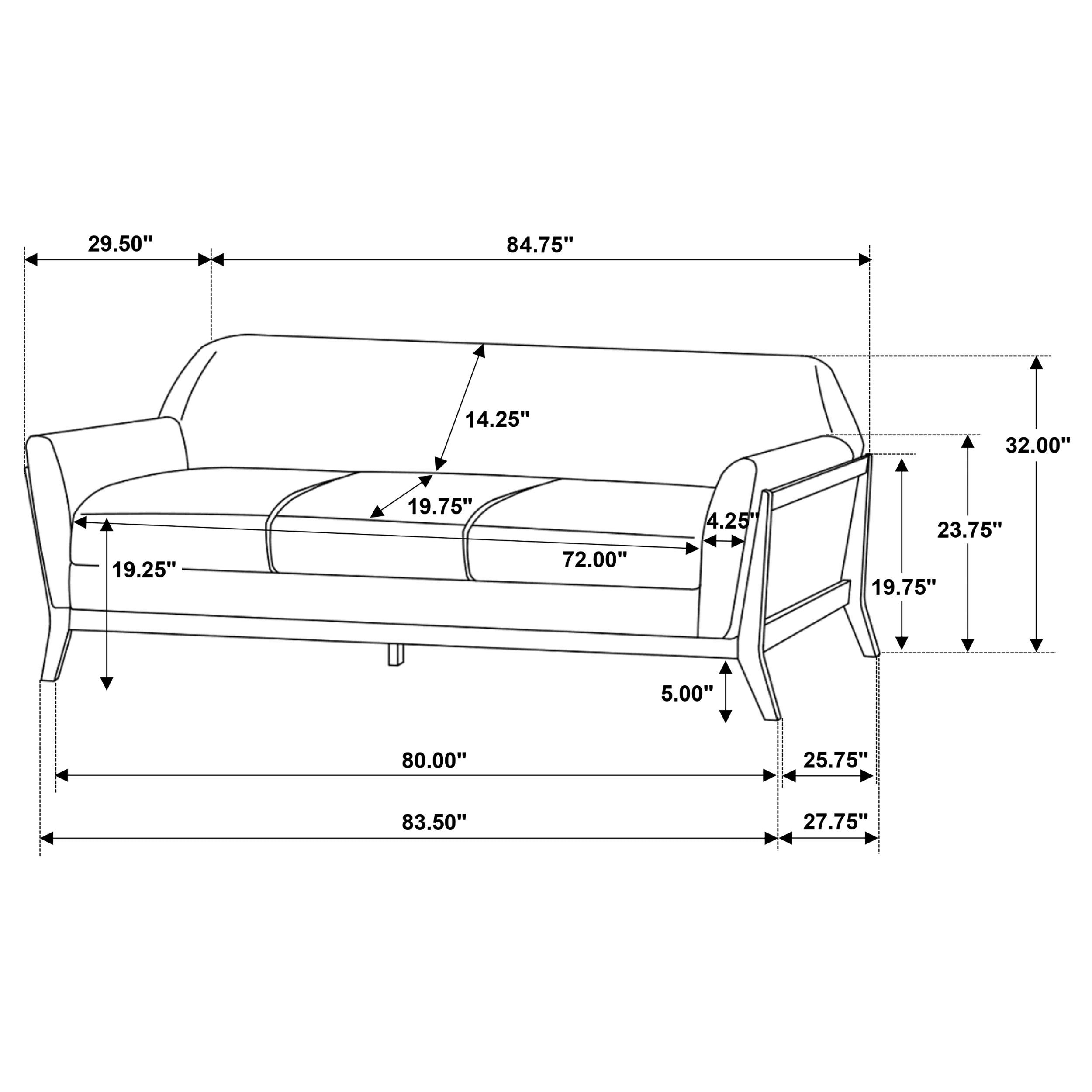 Vaughn Sofa Set - 3 Piece