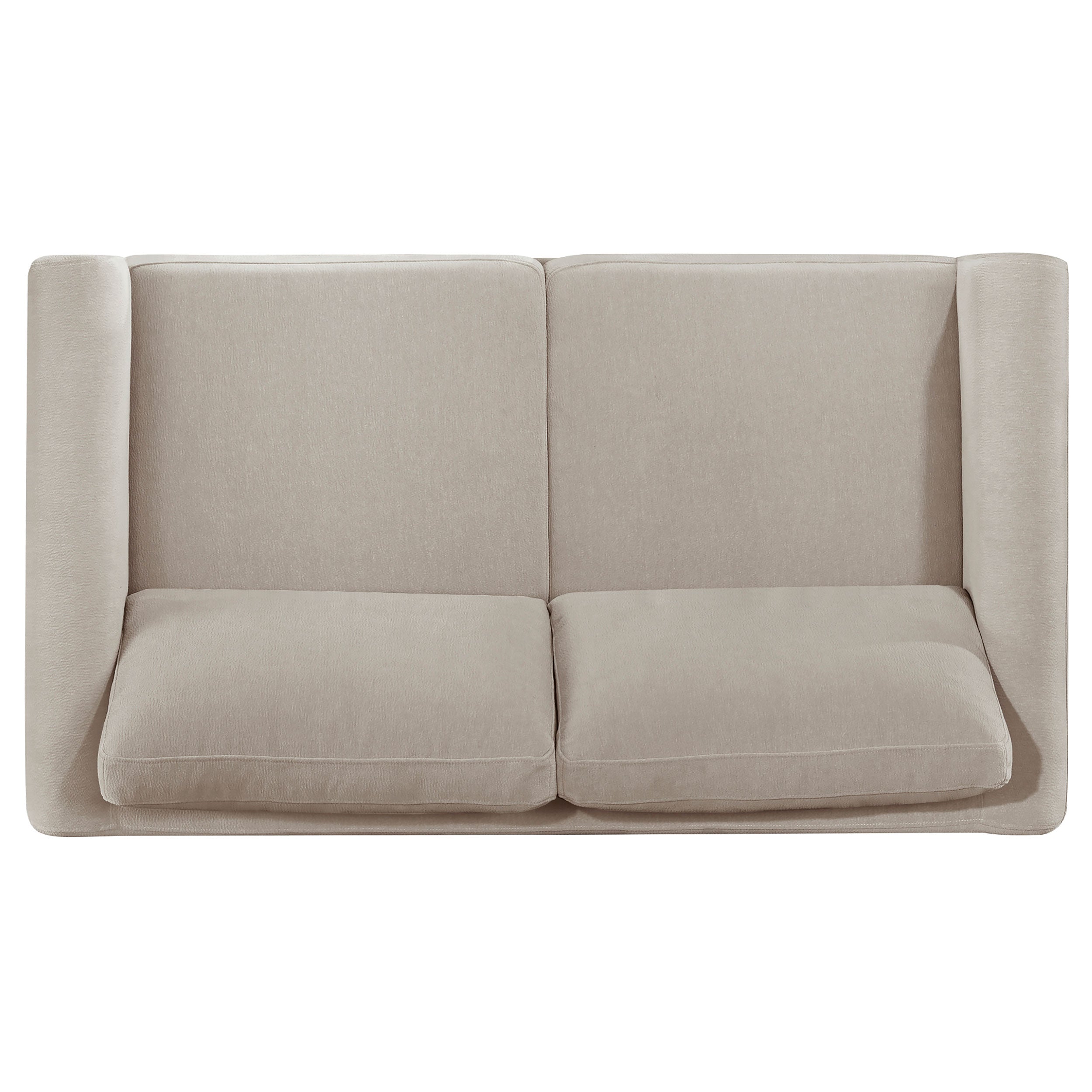 Islington 3-piece Upholstered Panel Arm Sofa Set In Taupe