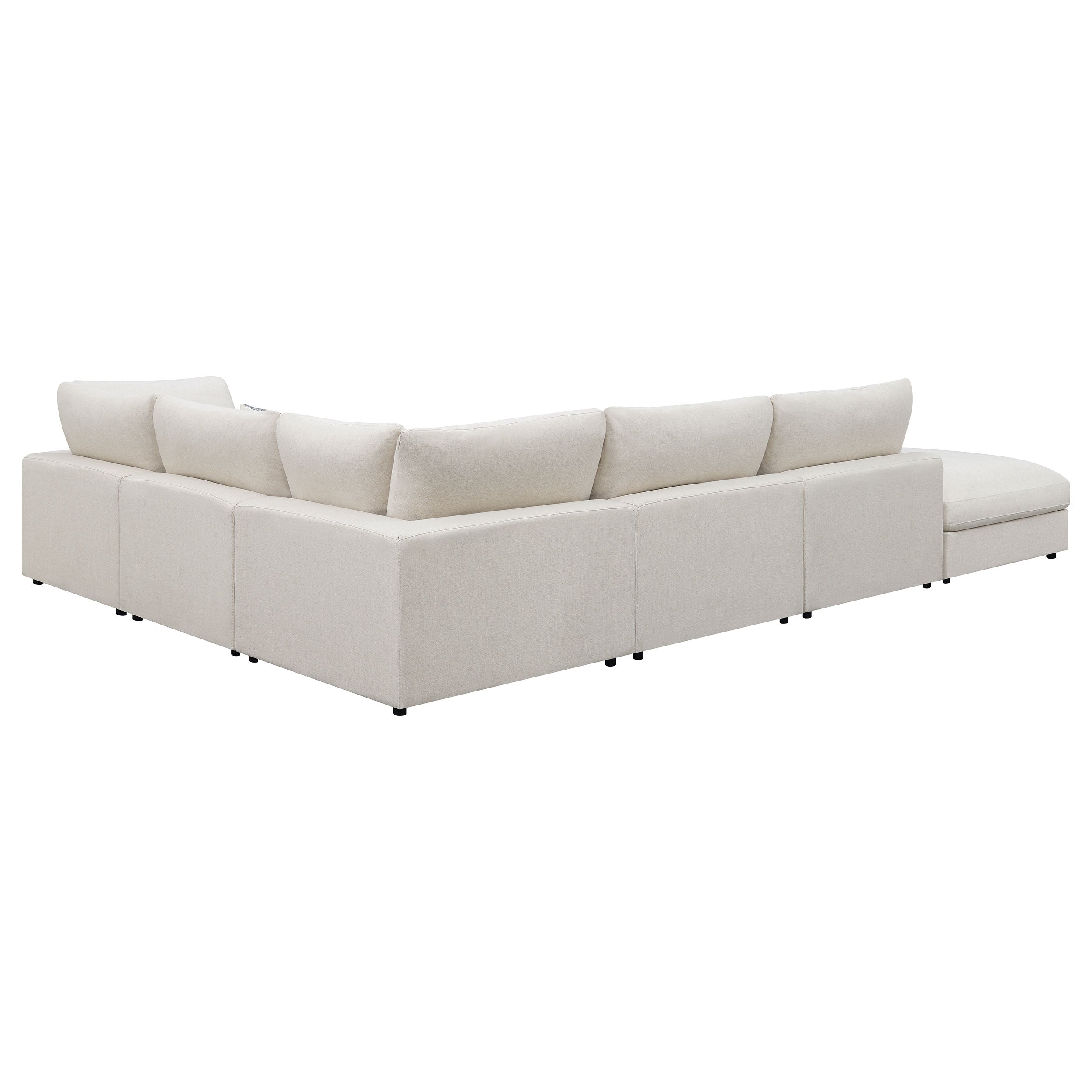 Serene Upholstered Modular Sectional Sofa - Beige