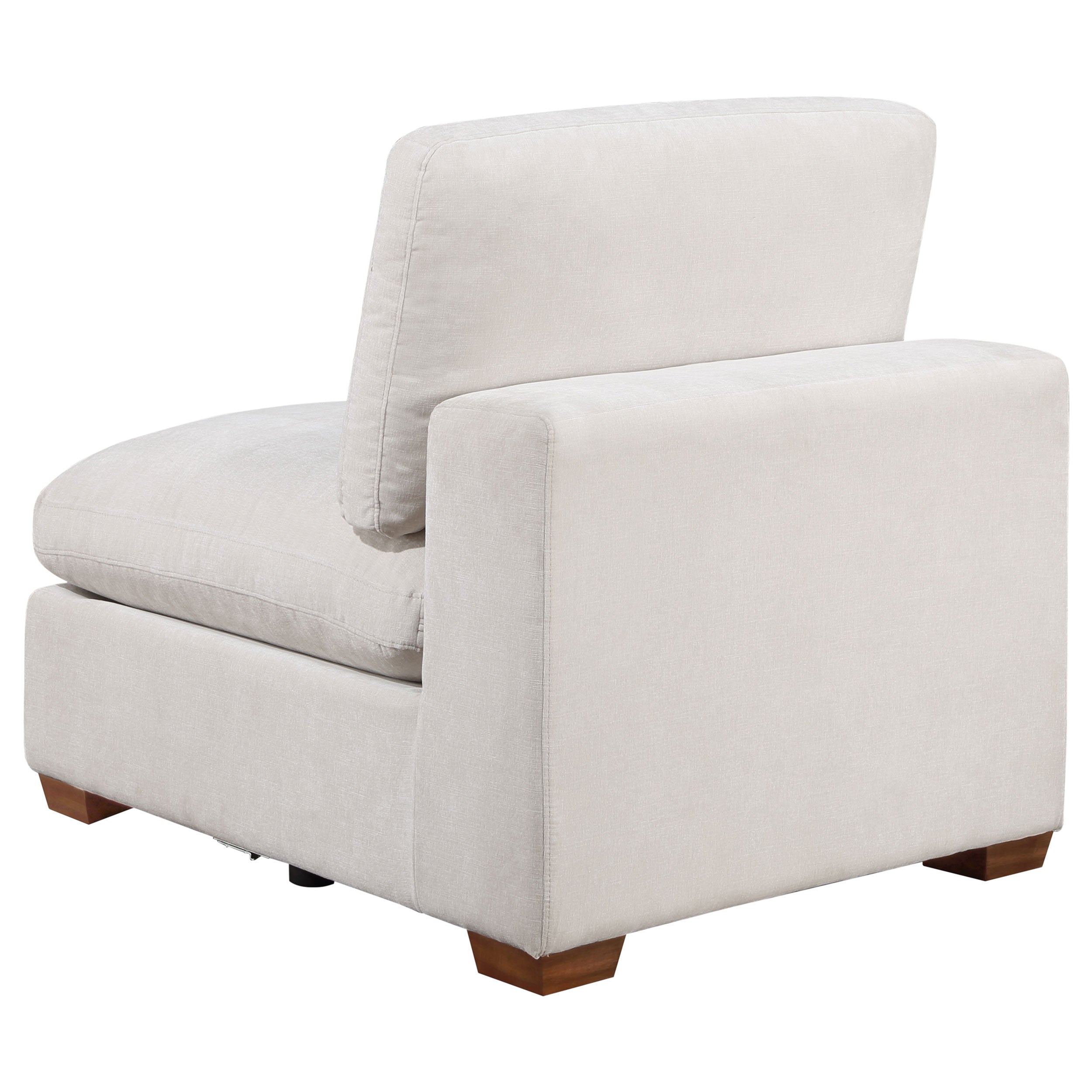 Lakeview Upholstered Modular Sectional Sofa - Ivory (551461-SETB)