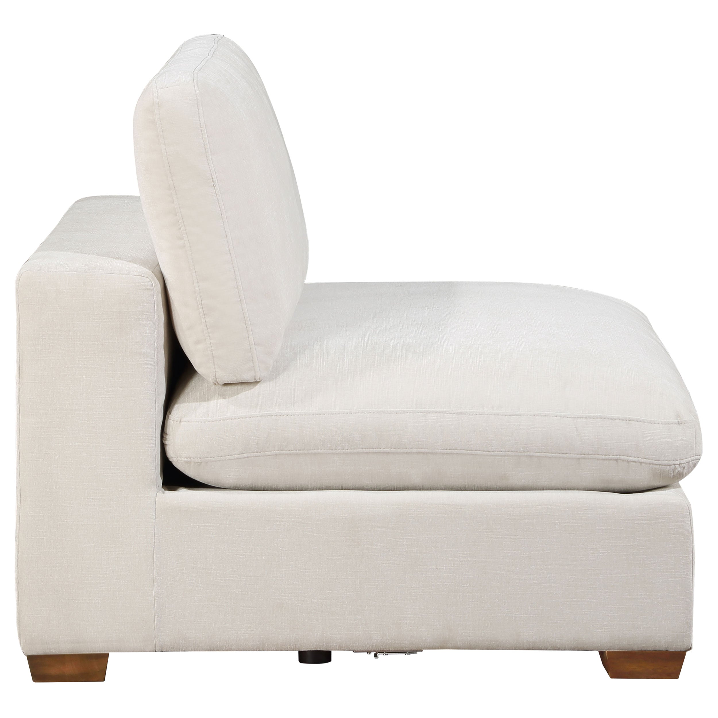 Lakeview Upholstered Modular Sectional Sofa - Ivory (551461-SETB)