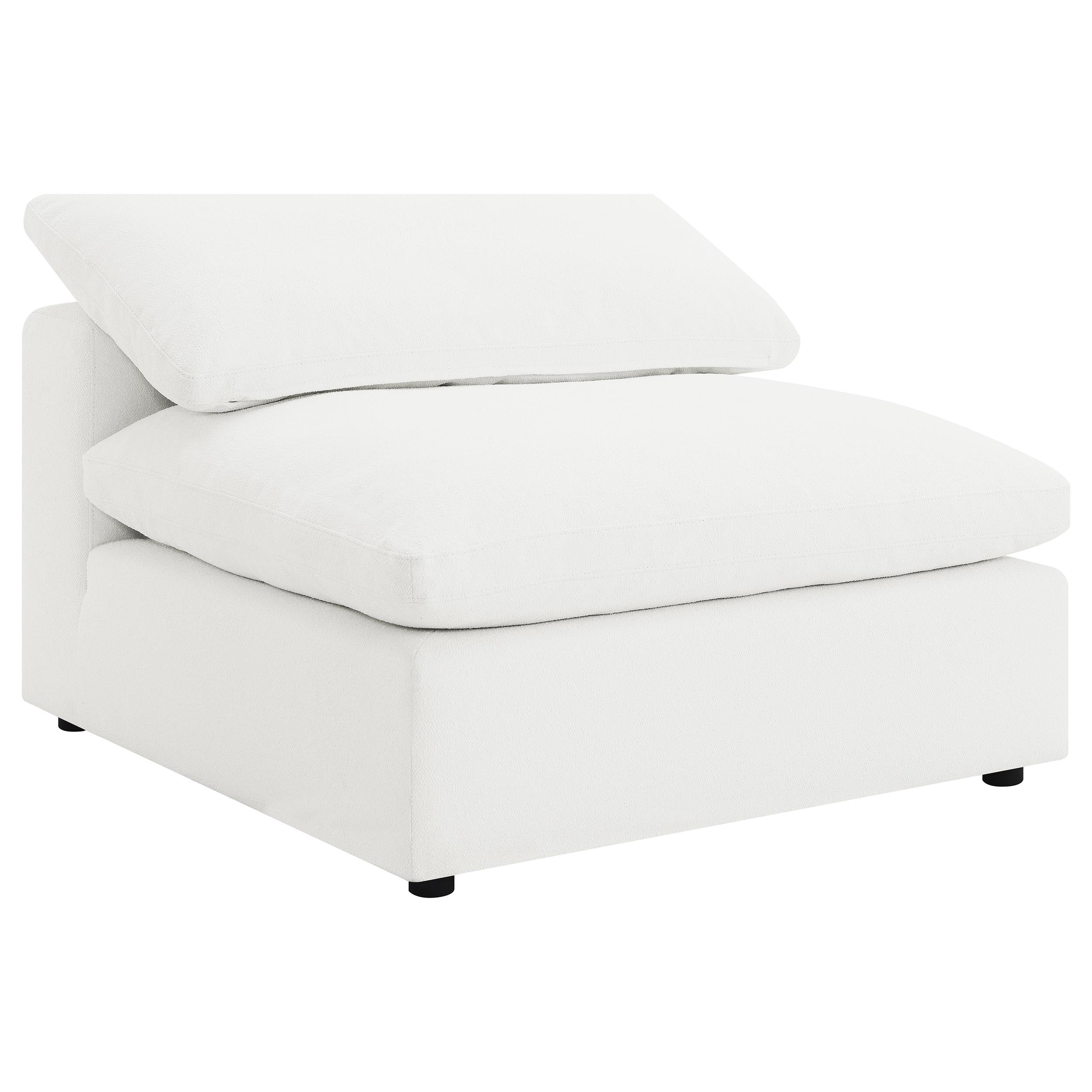 Raleigh Boucle Upholstered Modular Sectional Ivory