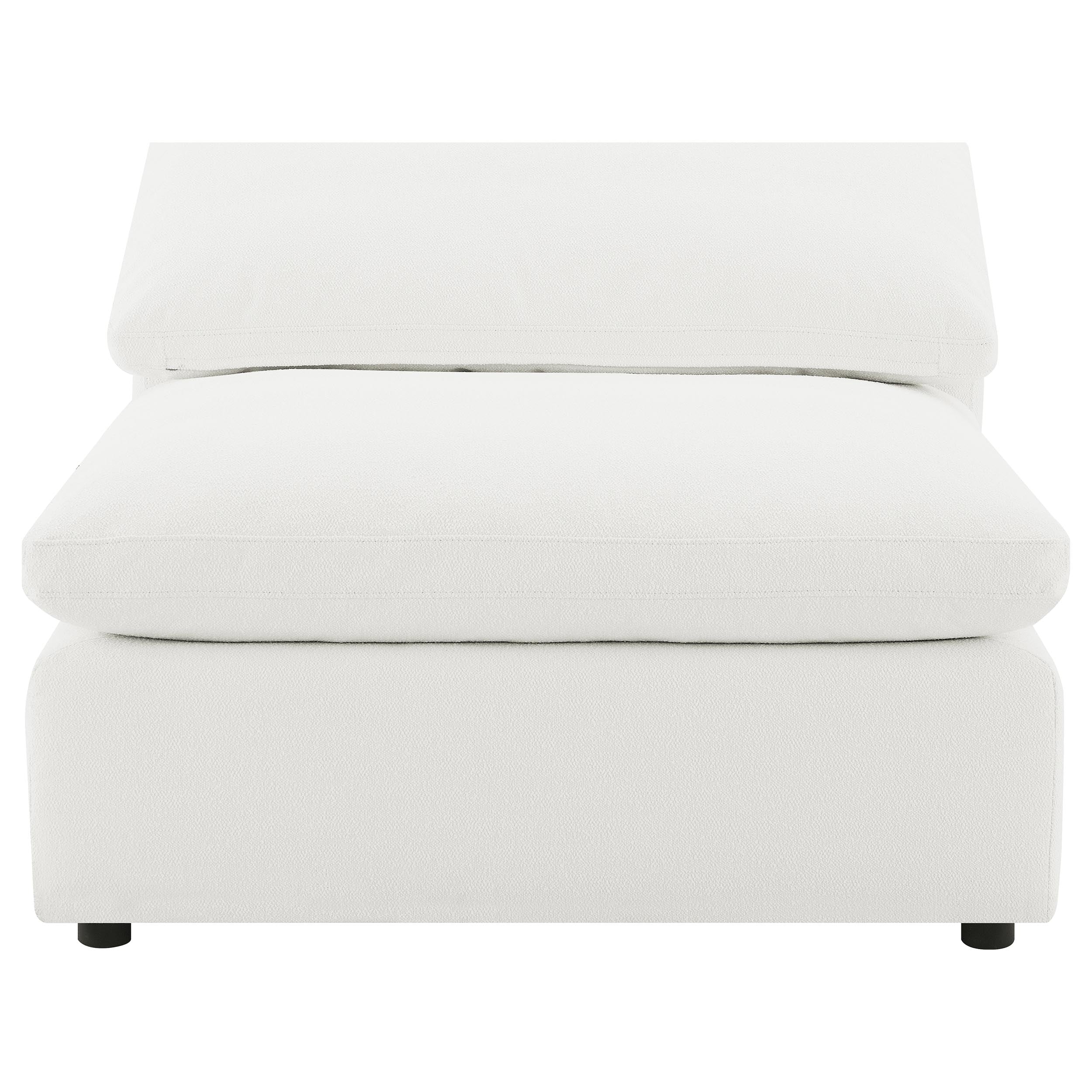 Raleigh Boucle Upholstered Modular Sectional Ivory