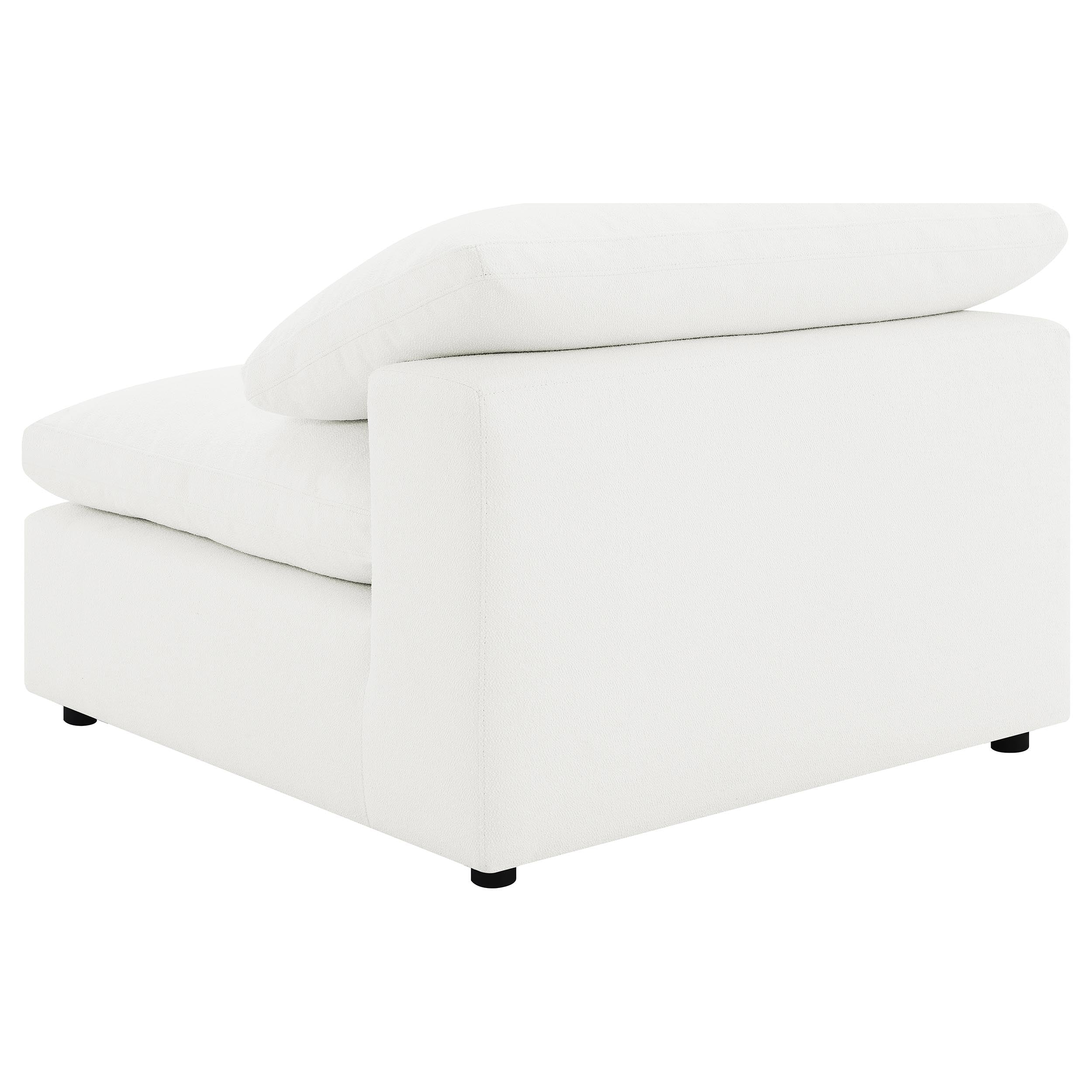 Raleigh Boucle Upholstered Modular Sectional Ivory