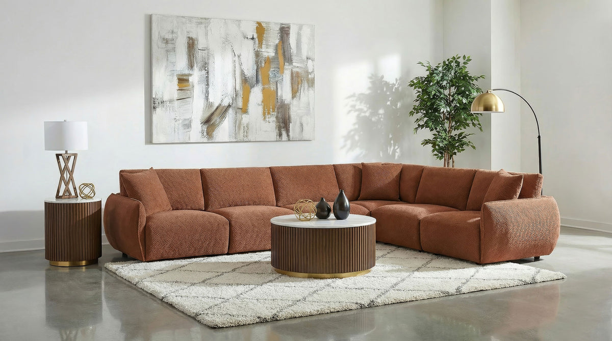 Elysia Upholstered Modular Corner Chair