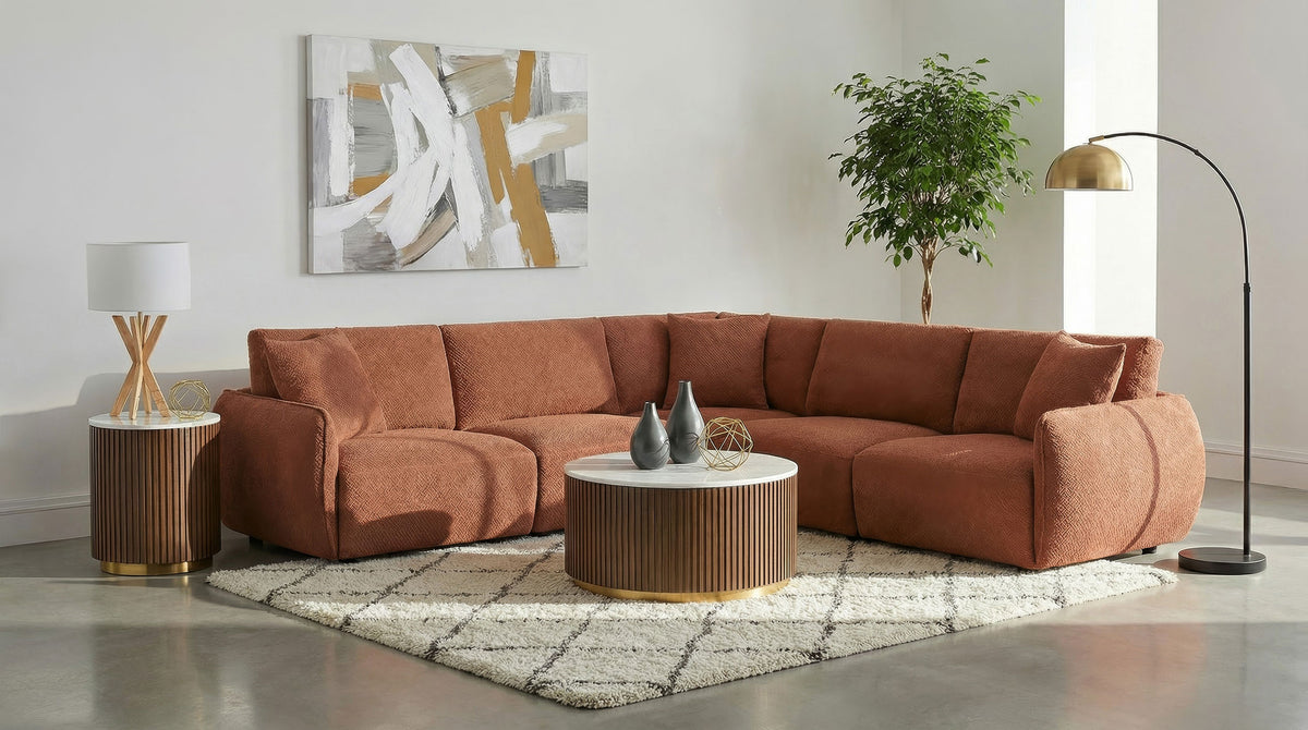 Elysia Upholstered Modular LAF Chair