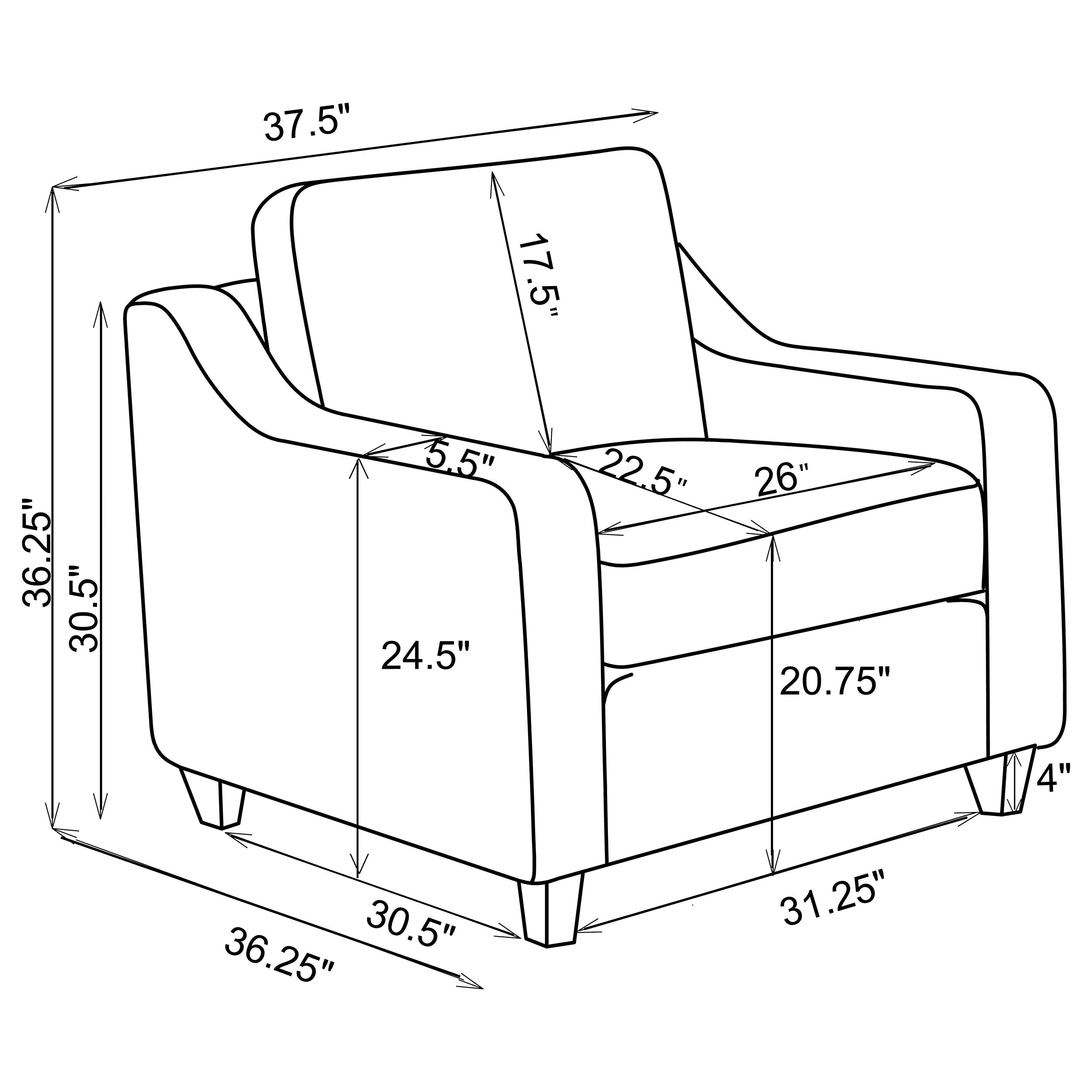 Christine Sofa Set - 3 Piece