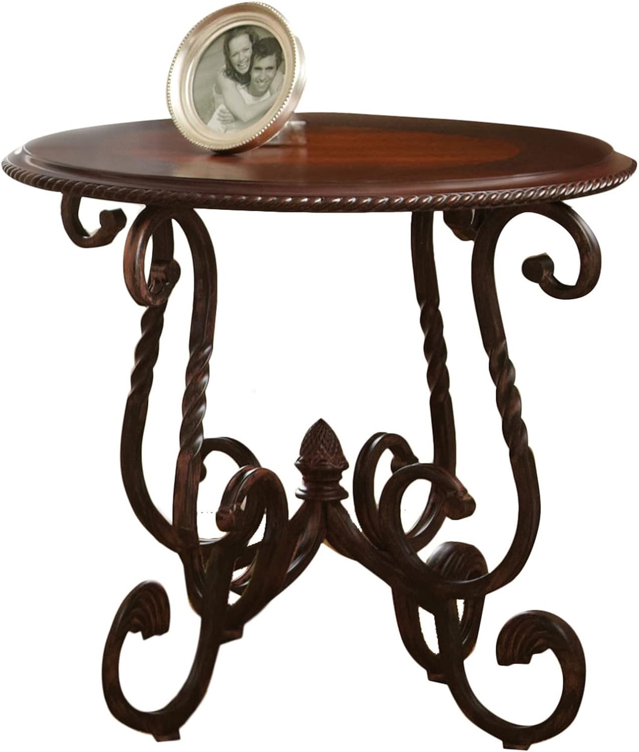 Steve Silver Company Crowley End Table, Brown