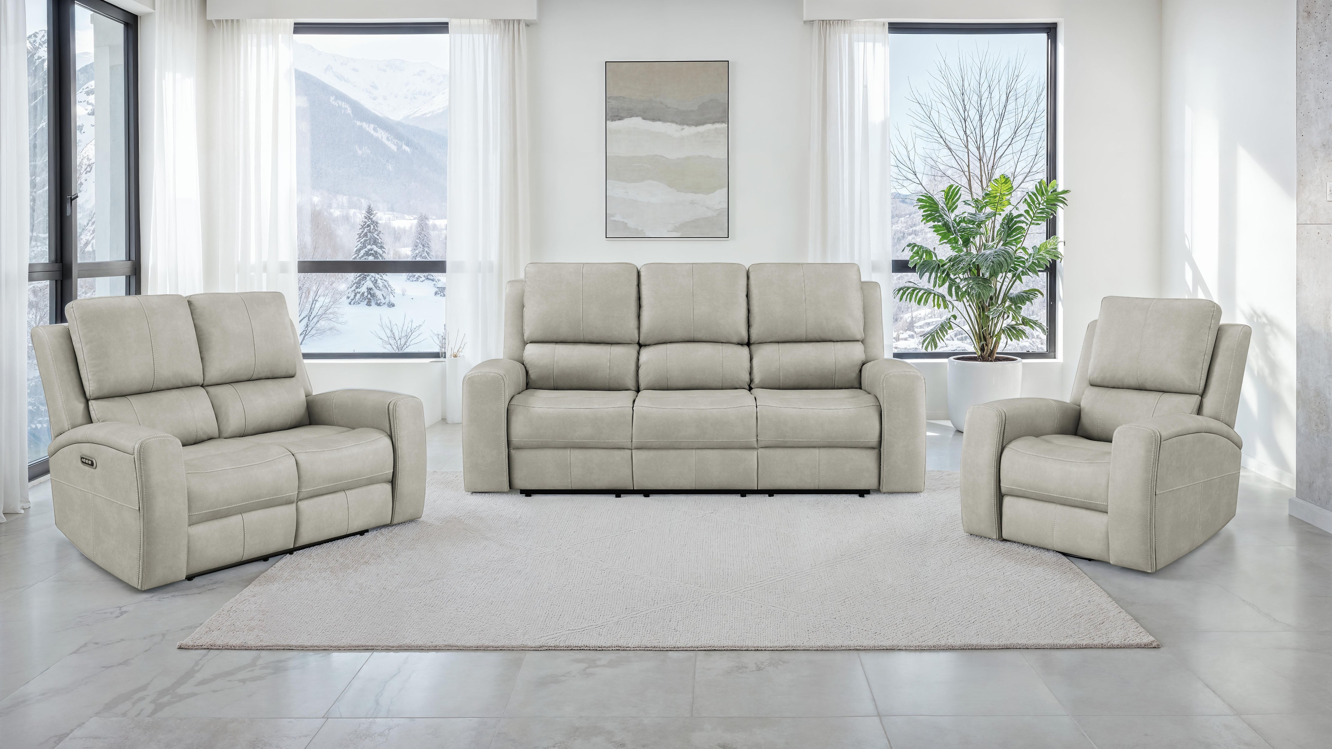 Brickston Power Swivel Glider Recliner