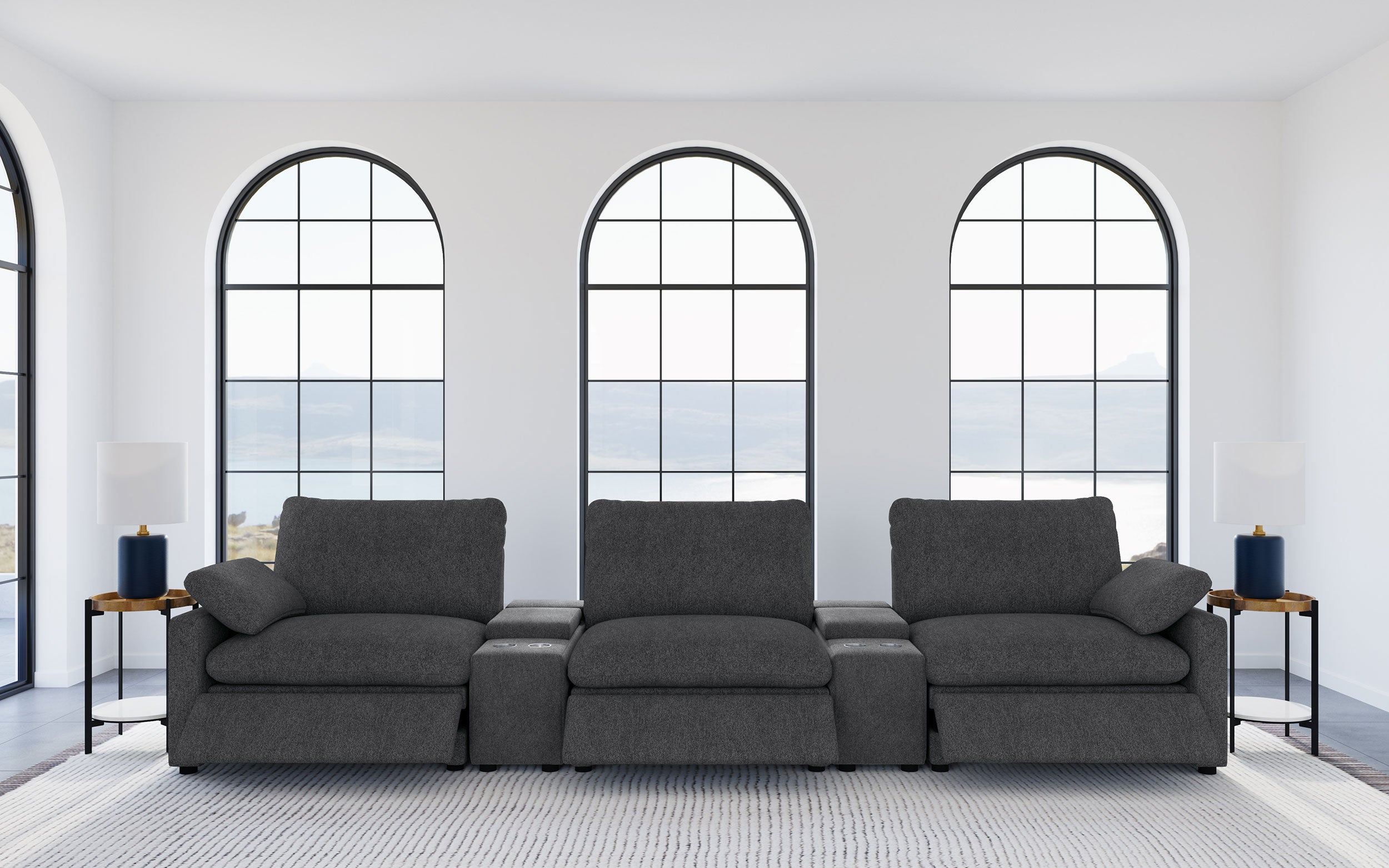 Collins Power Reclining Home Theater Seating