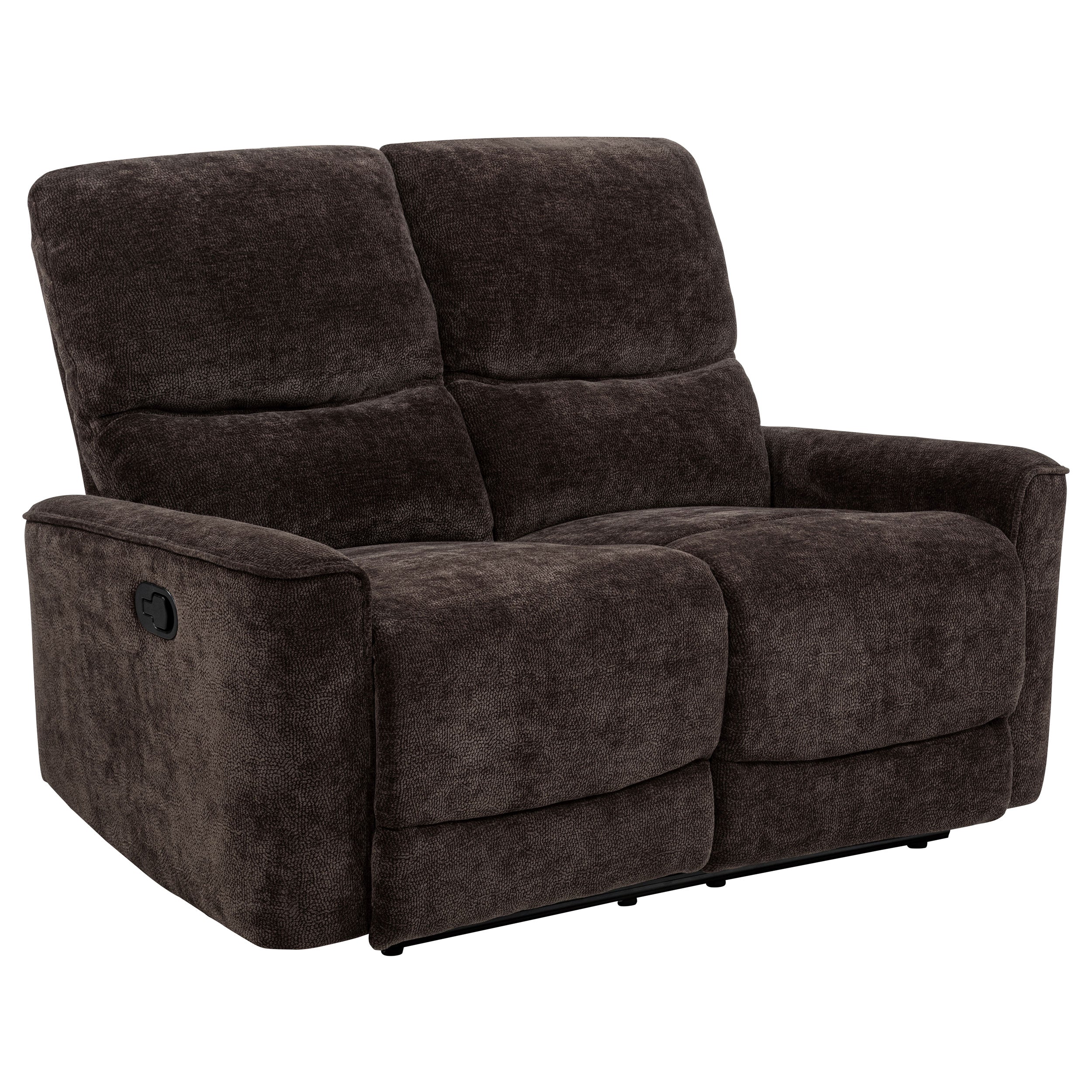 Navarro Reclining Sofa Set - 3 Piece - Dark Brown