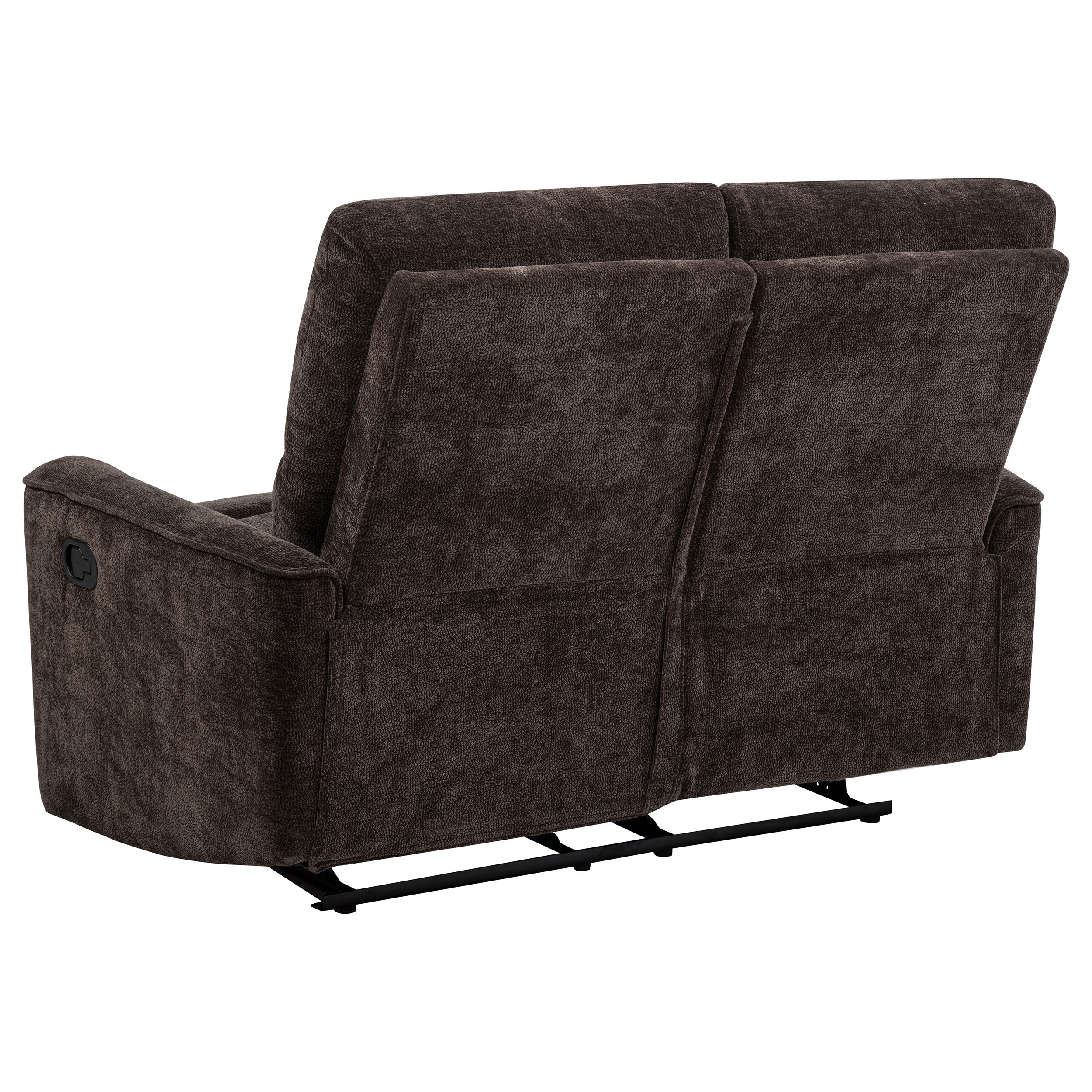 Navarro Reclining Sofa Set - 3 Piece - Dark Brown