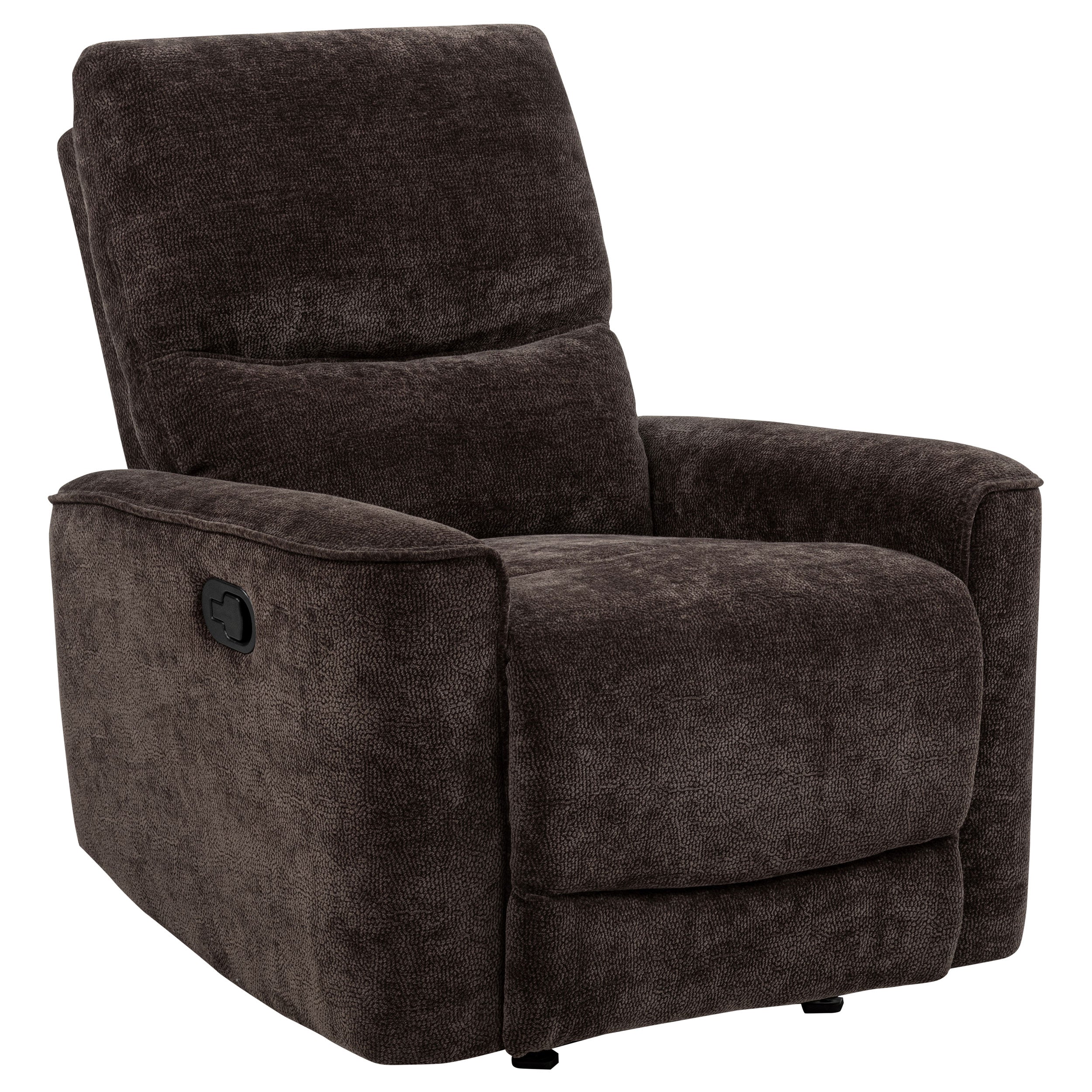 Navarro Reclining Sofa Set - 3 Piece - Dark Brown