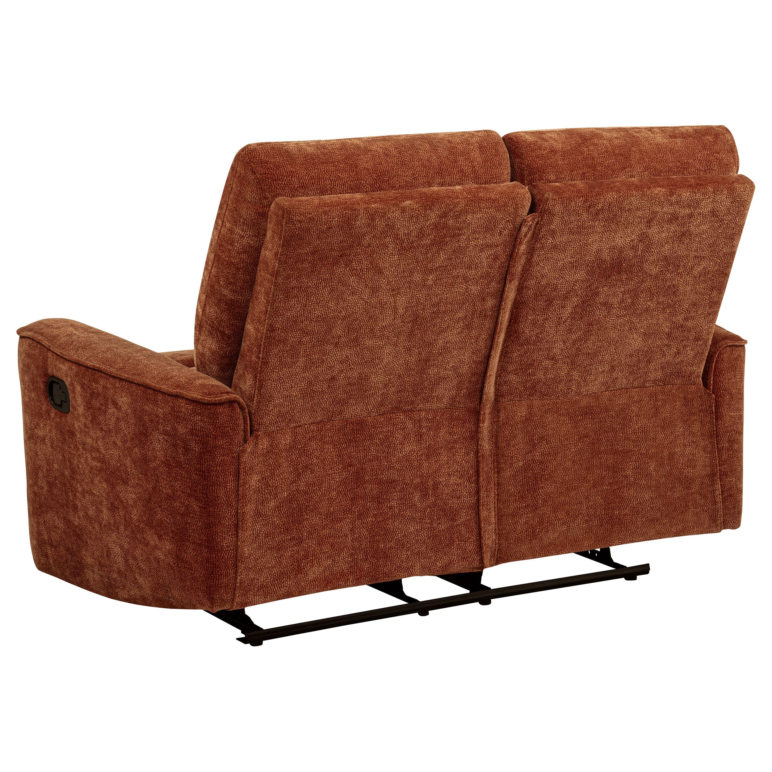 Navarro Reclining Sofa Set - 2 Piece - Burnt Orange