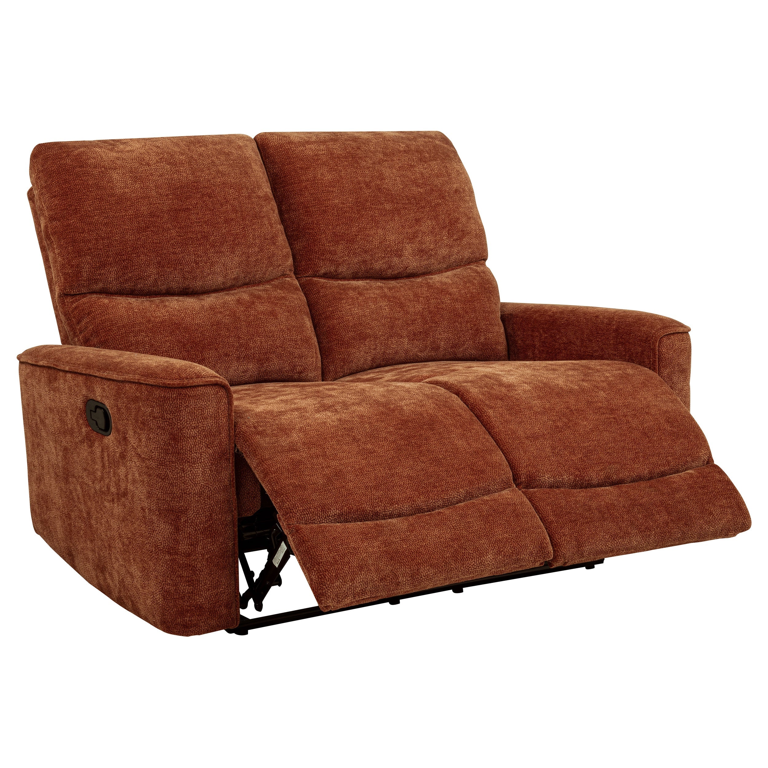 Navarro Reclining Loveseat - Burnt Orange