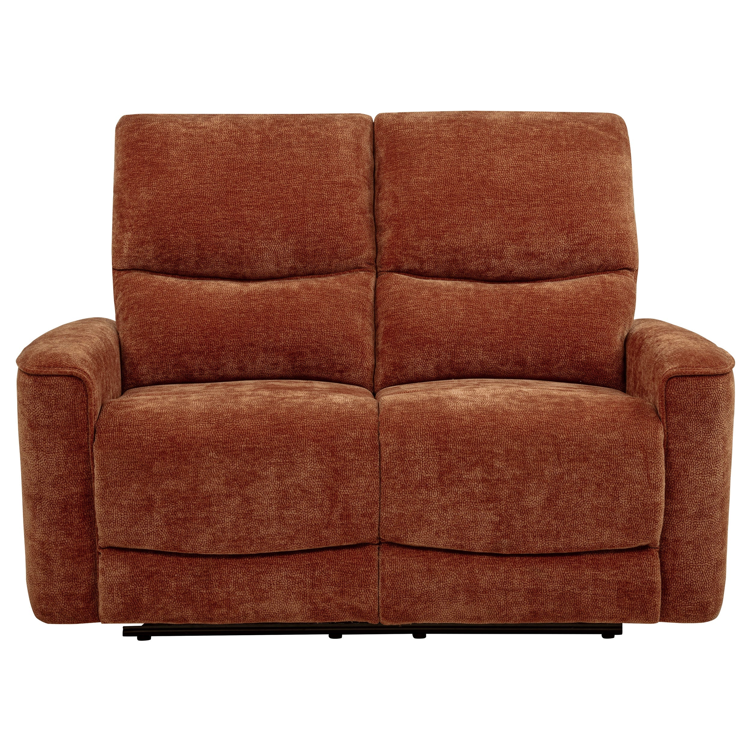 Navarro Reclining Loveseat - Burnt Orange