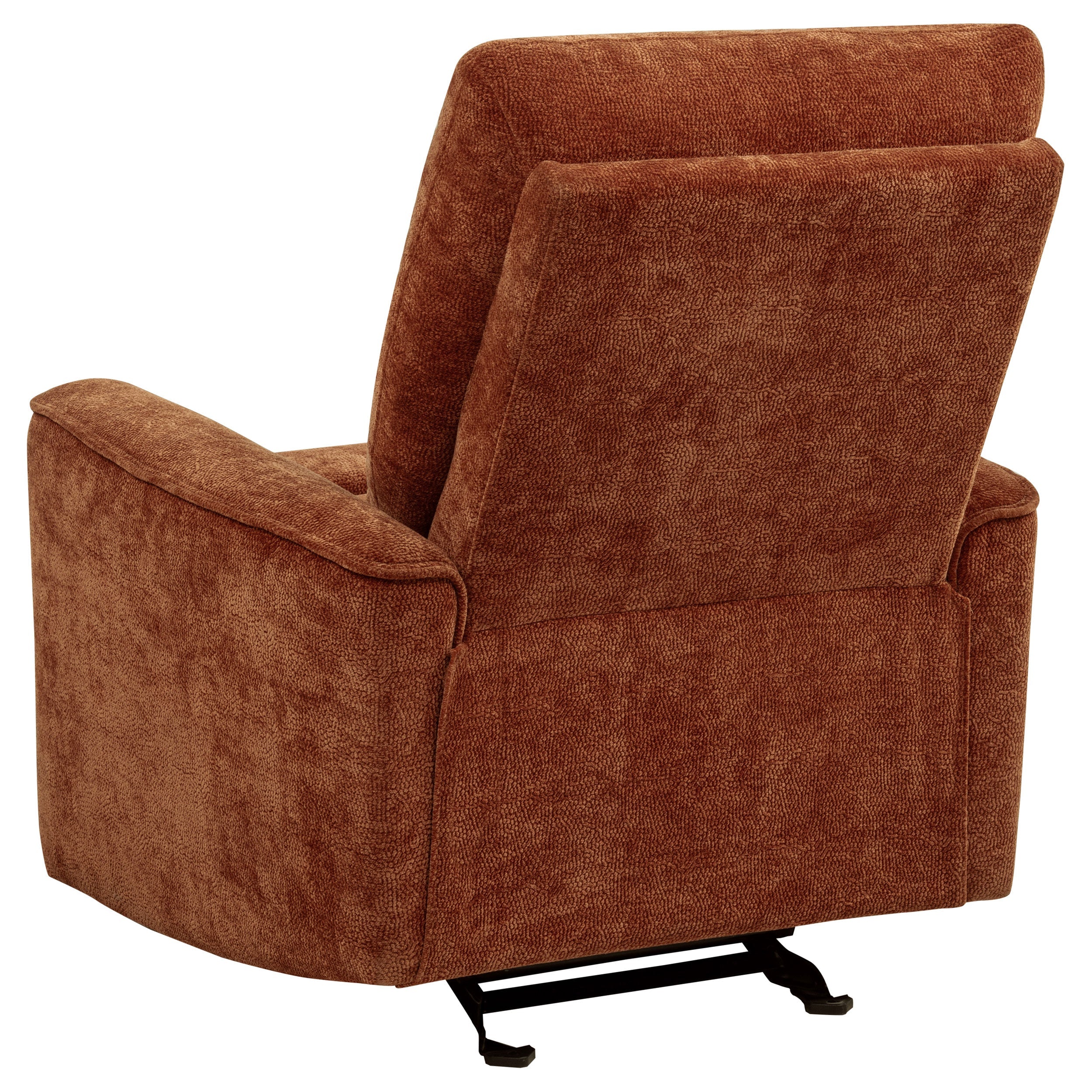 Navarro Glider Recliner - Burnt Orange
