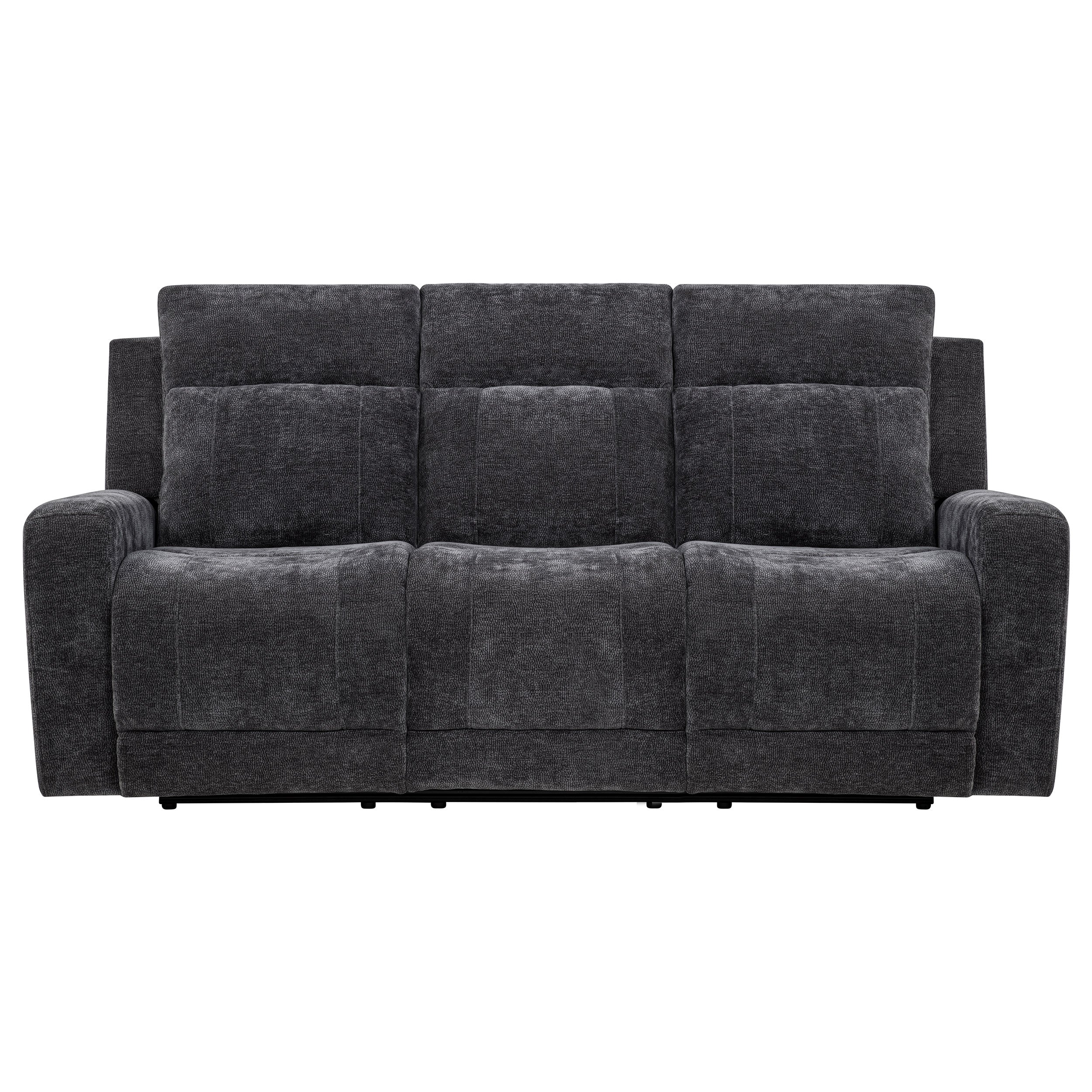 Kennett Power Reclining Sofa - Dark Grey