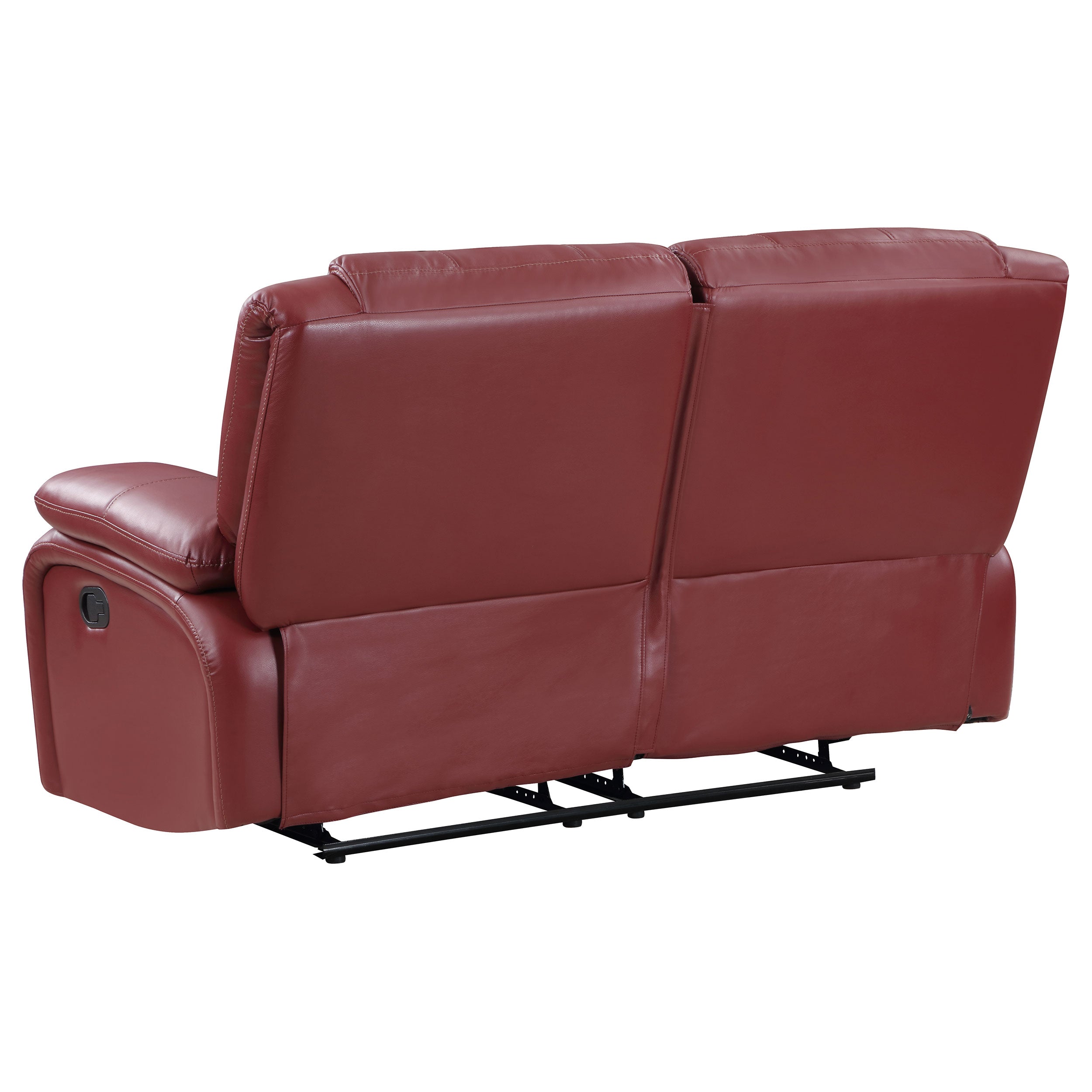 Camila Reclining Sofa Set - 3 Piece - Red