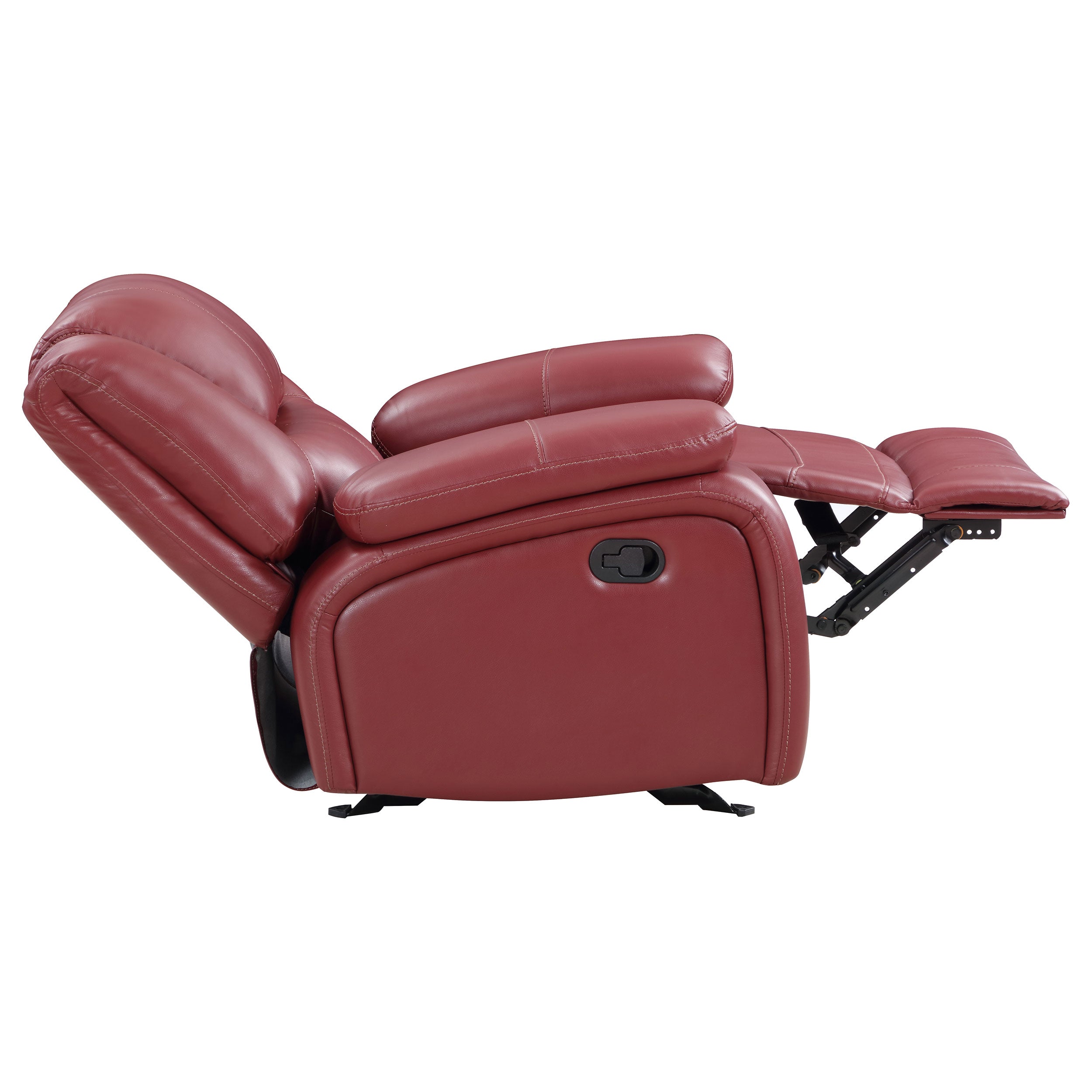 Camila Reclining Sofa Set - 3 Piece - Red