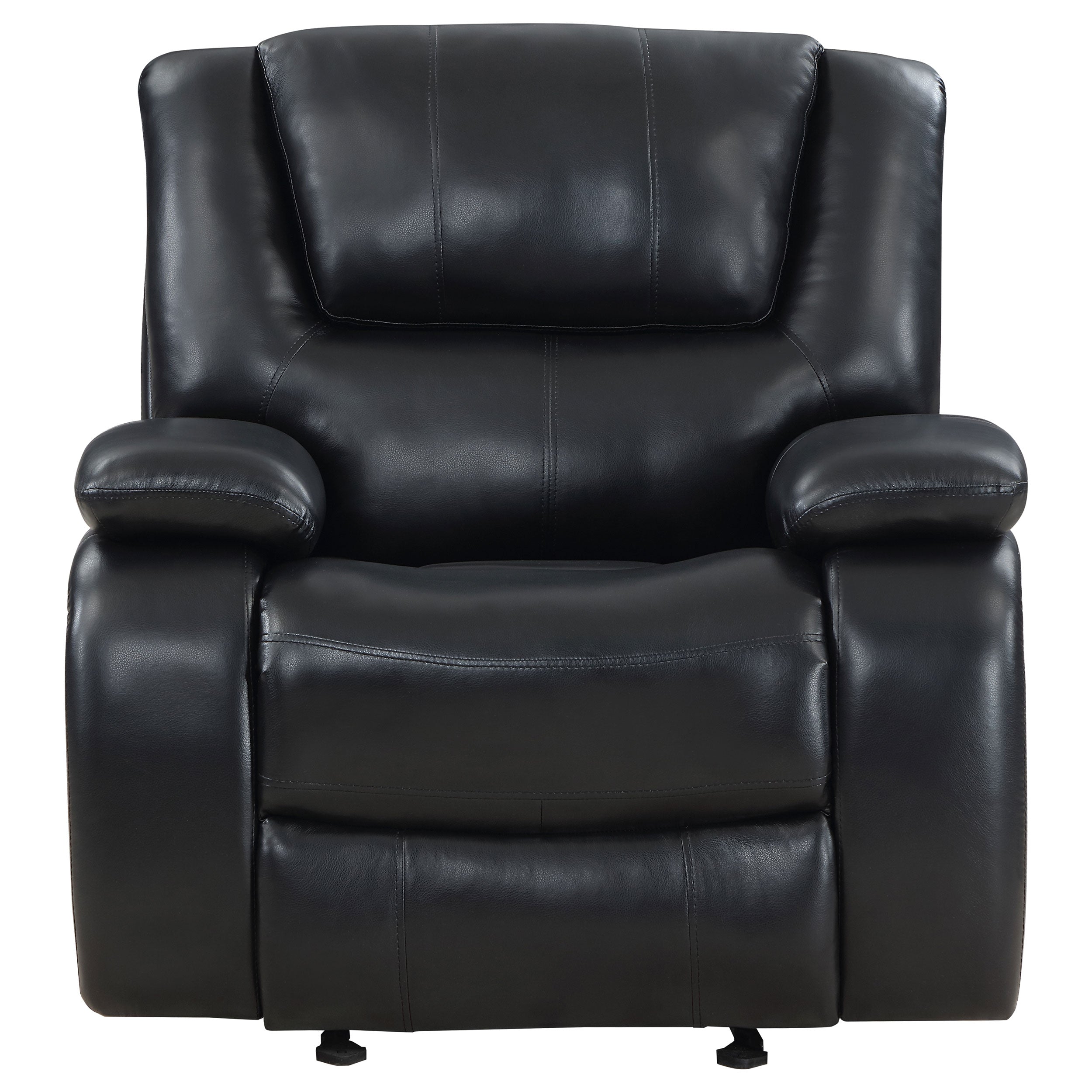 Camila Glider Recliner - Black