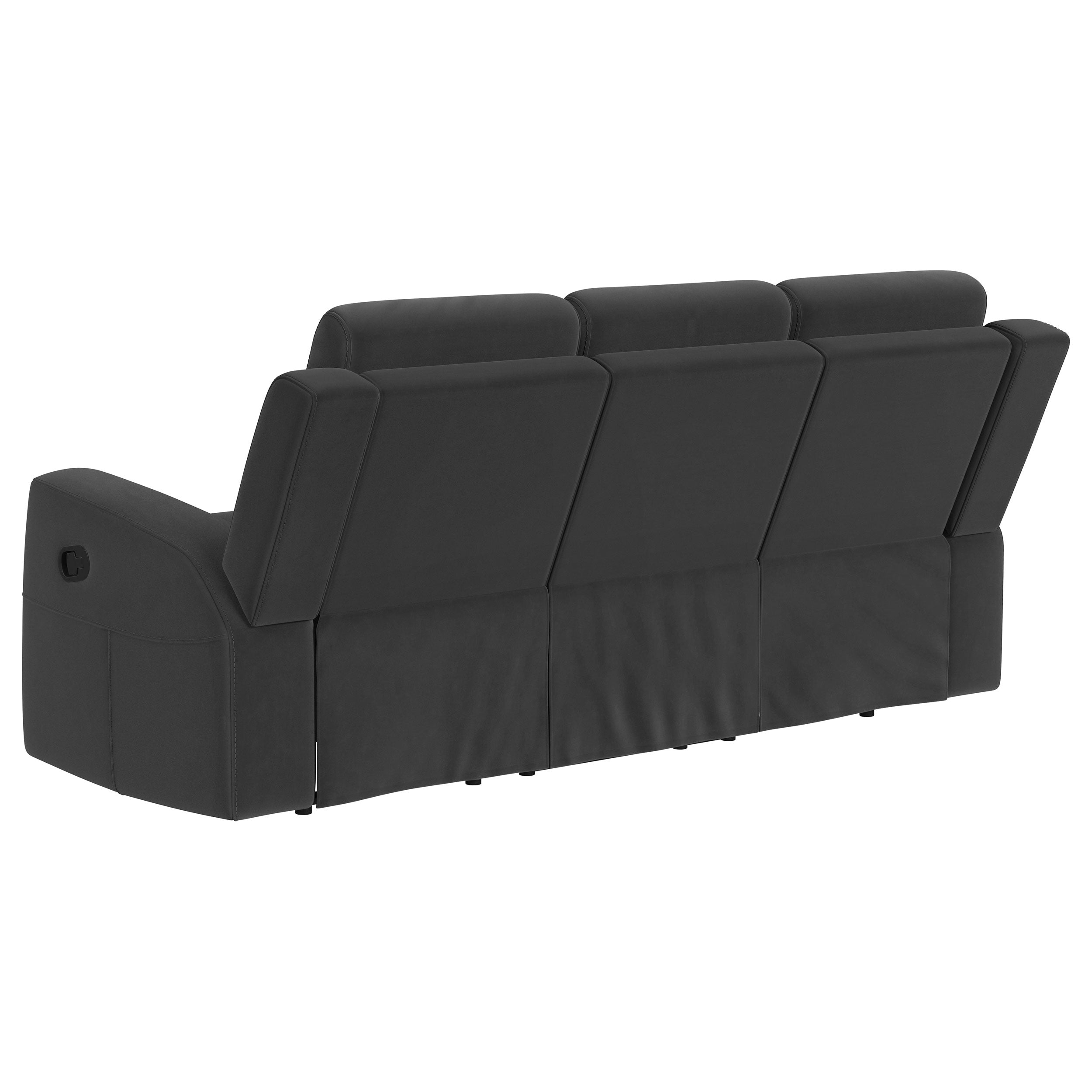 Brentwood Reclining Sofa - Dark Charcoal