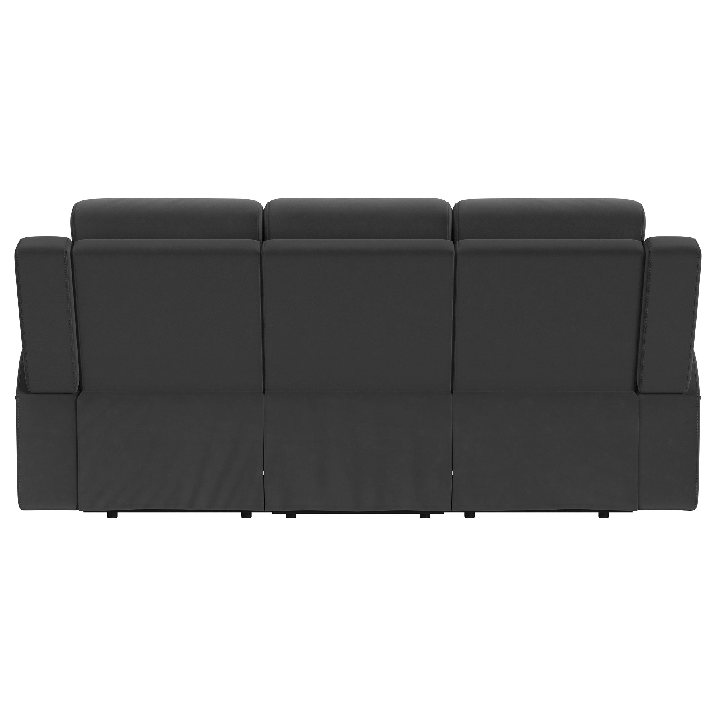 Brentwood Reclining Sofa - Dark Charcoal