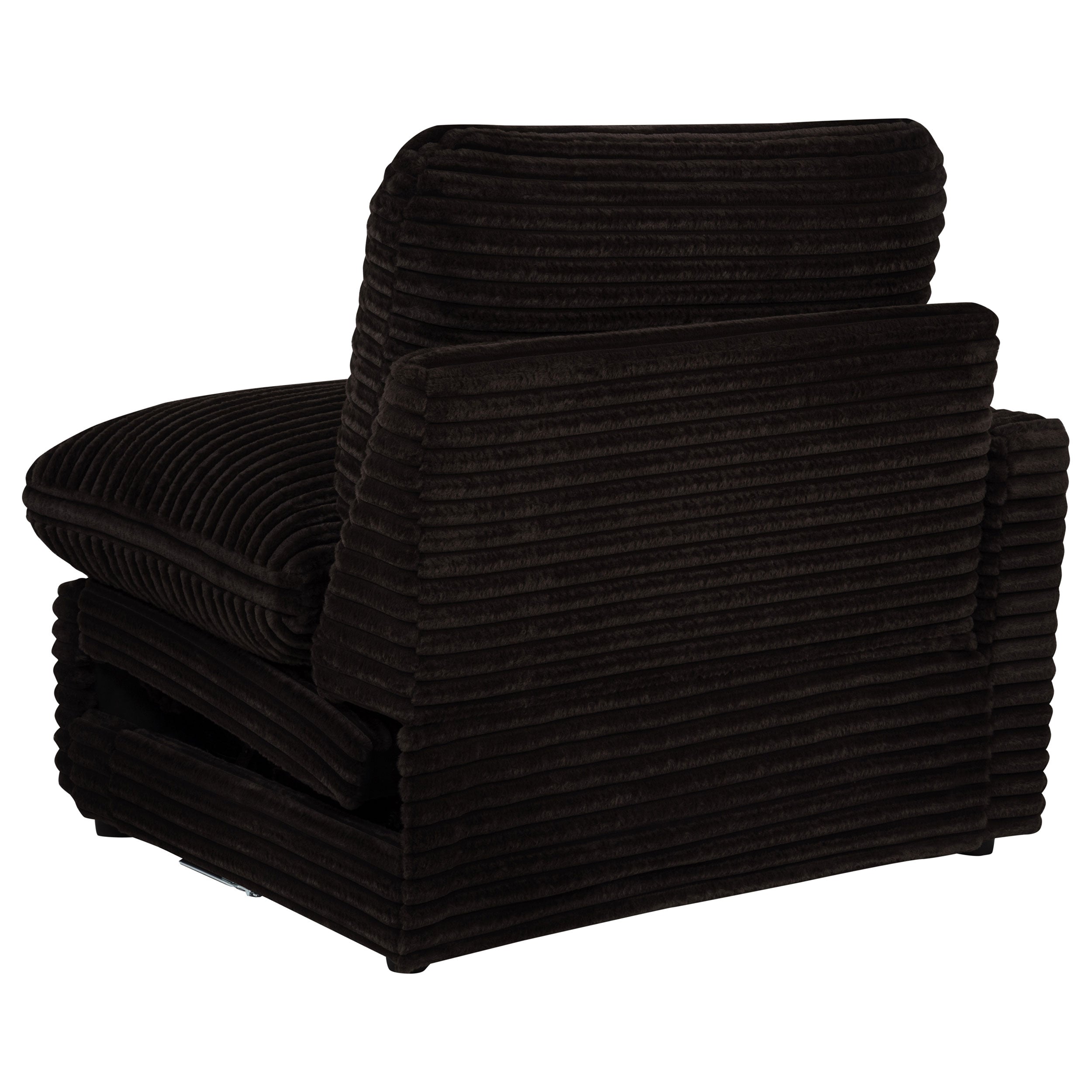 Collins Modular LAF Power Recliner Chocolate Brown