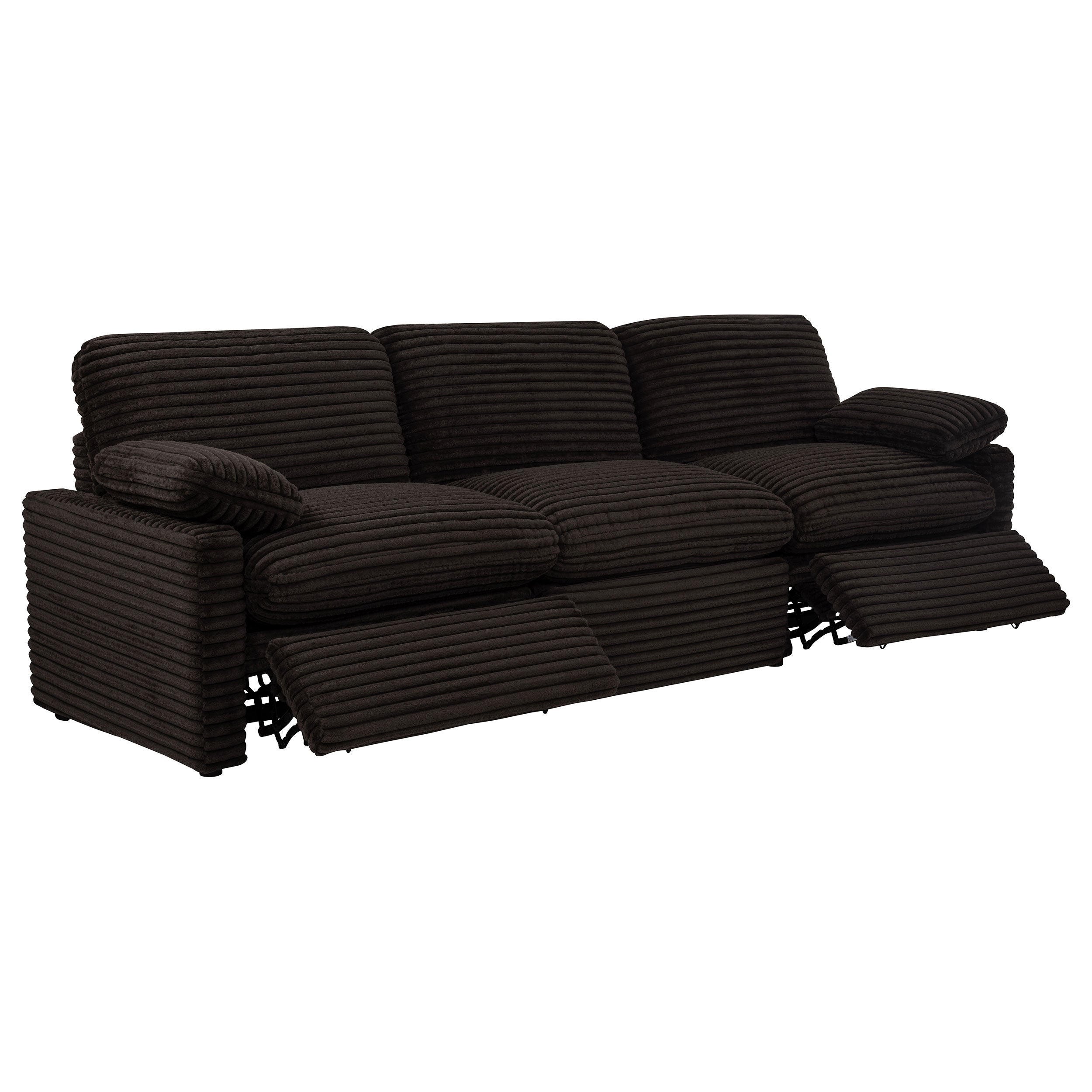 Collins Modular Power Sofa Chocolate Brown