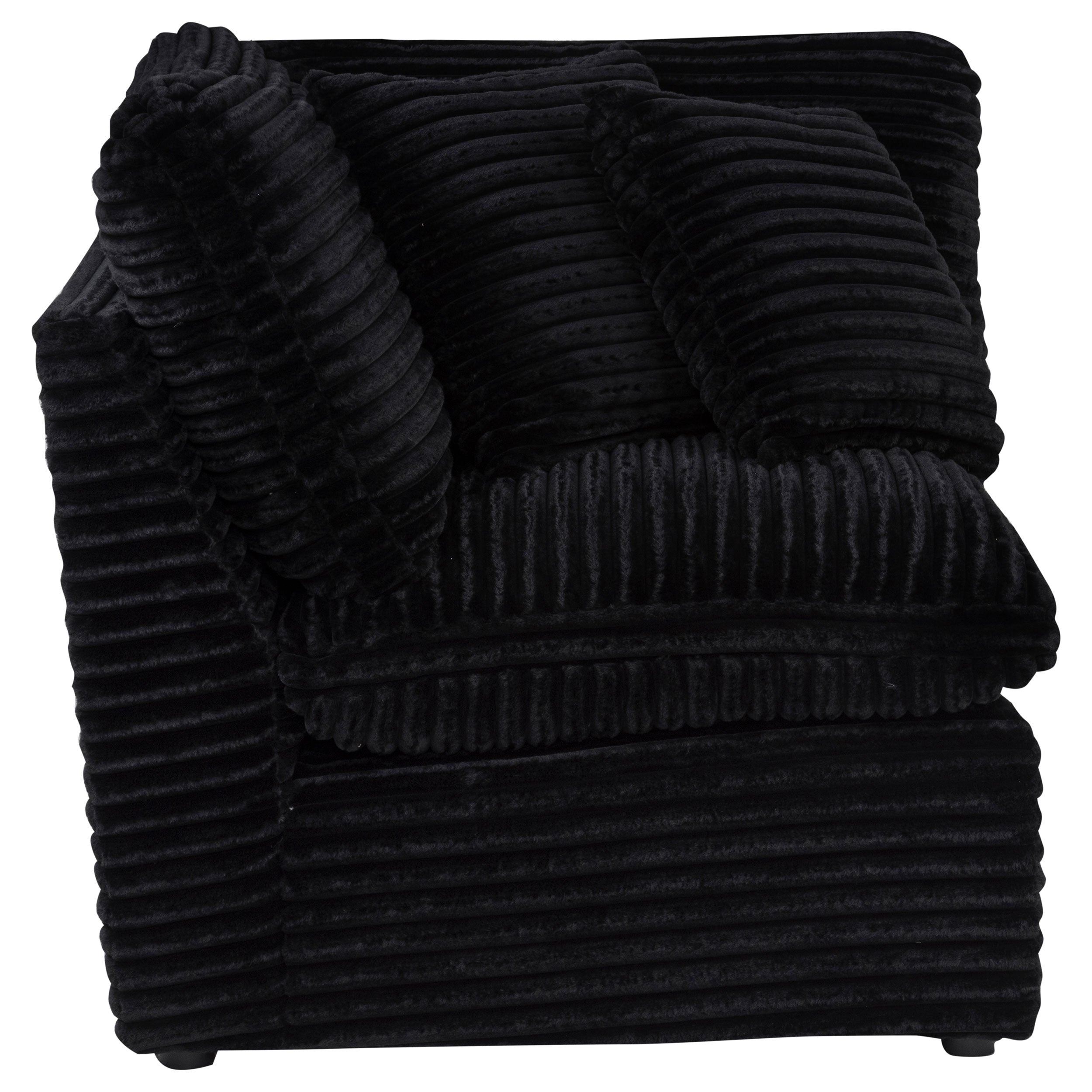Collins Modular Corner Chair Black