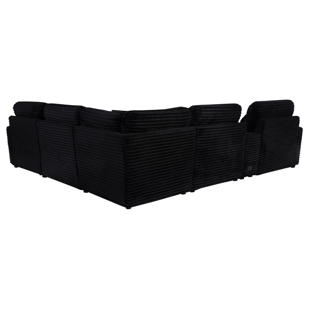 Collins 6-piece Modular Power Reclining Sectional Black