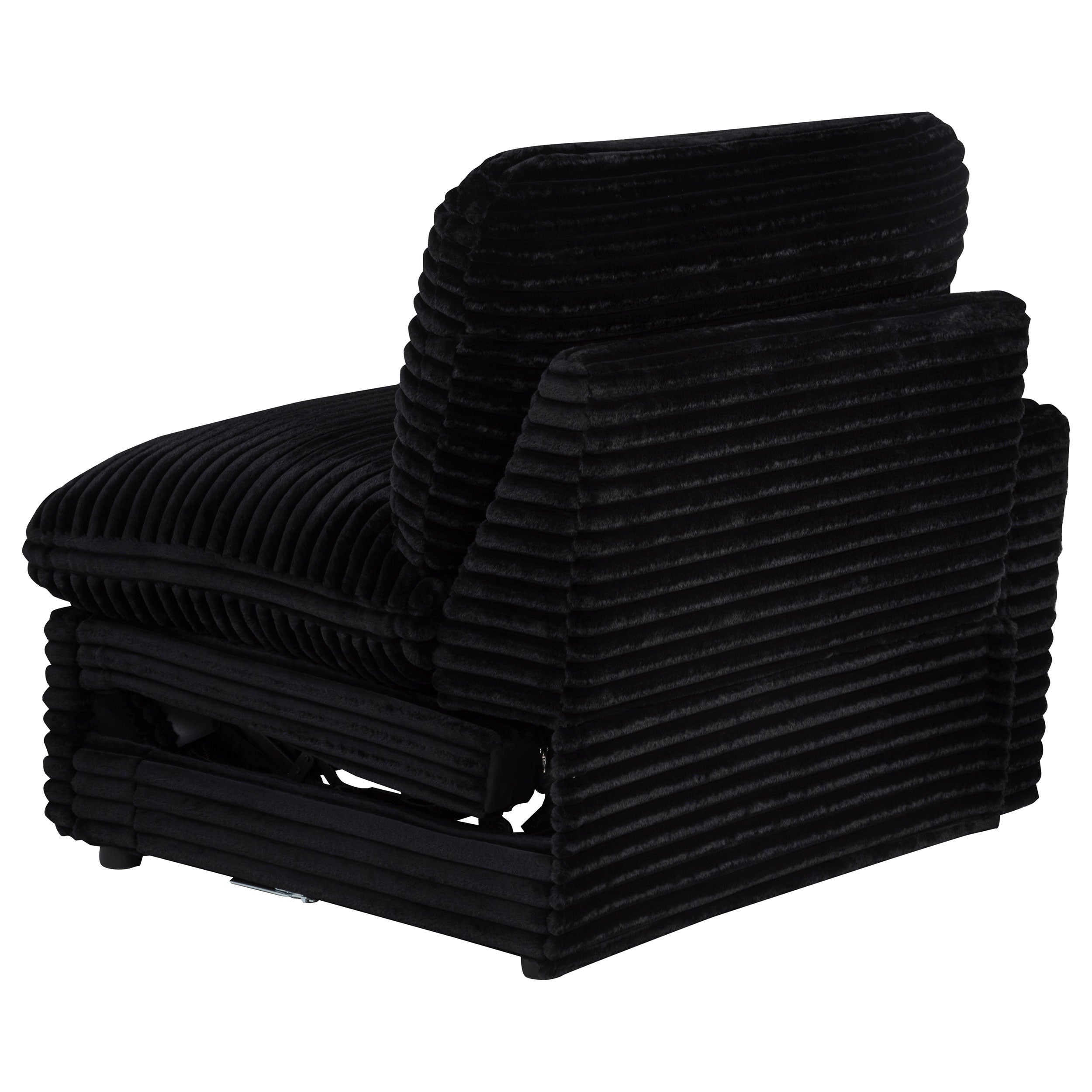 Collins Modular Power Loveseat Black