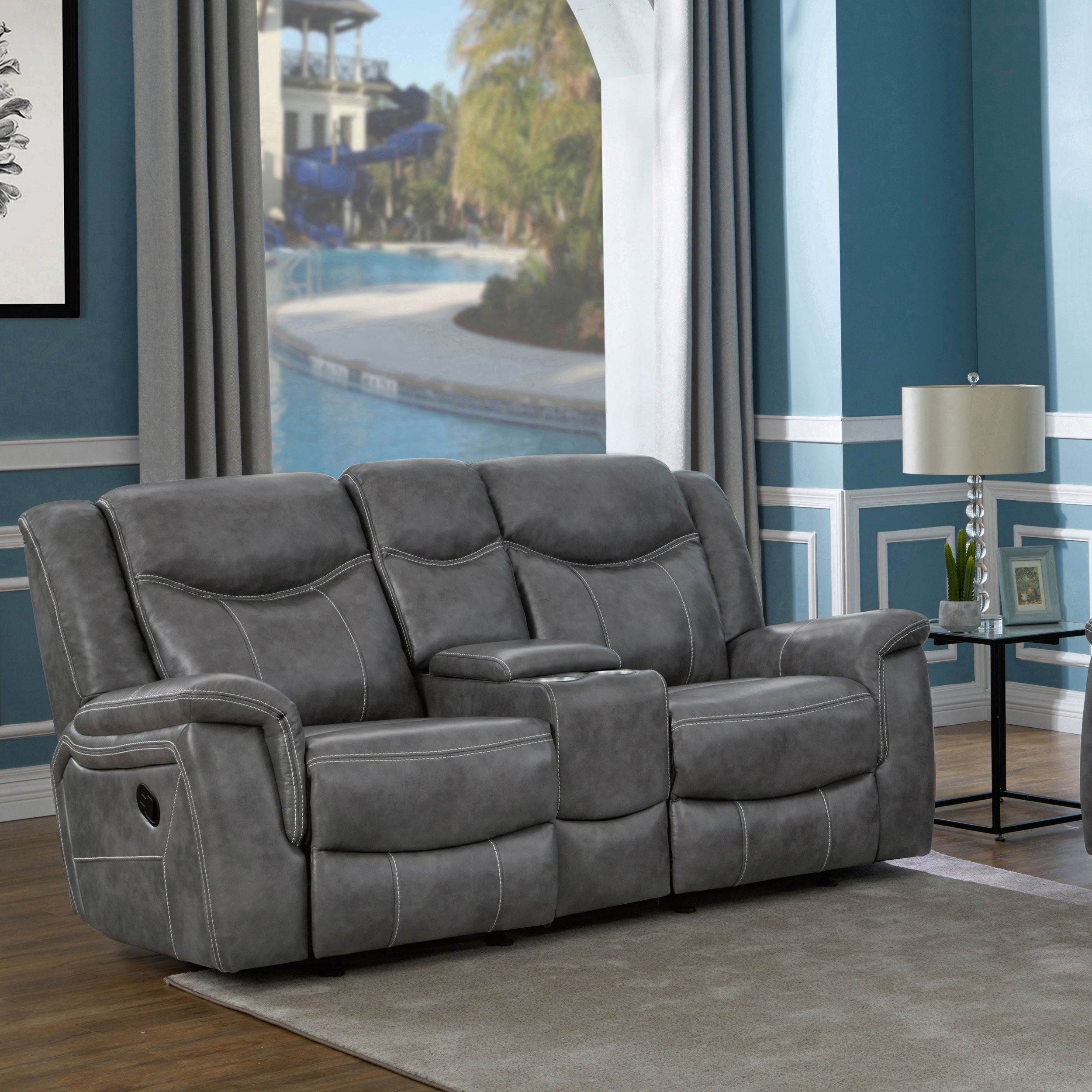 Conrad Glider Reclining Loveseat