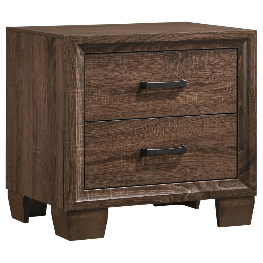 Brandon King Bedroom Set Medium Warm Brown