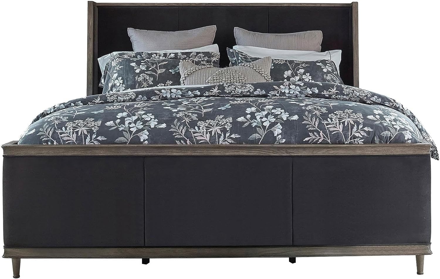 Alderwood 4-piece Eastern King Bedroom Set French Grey