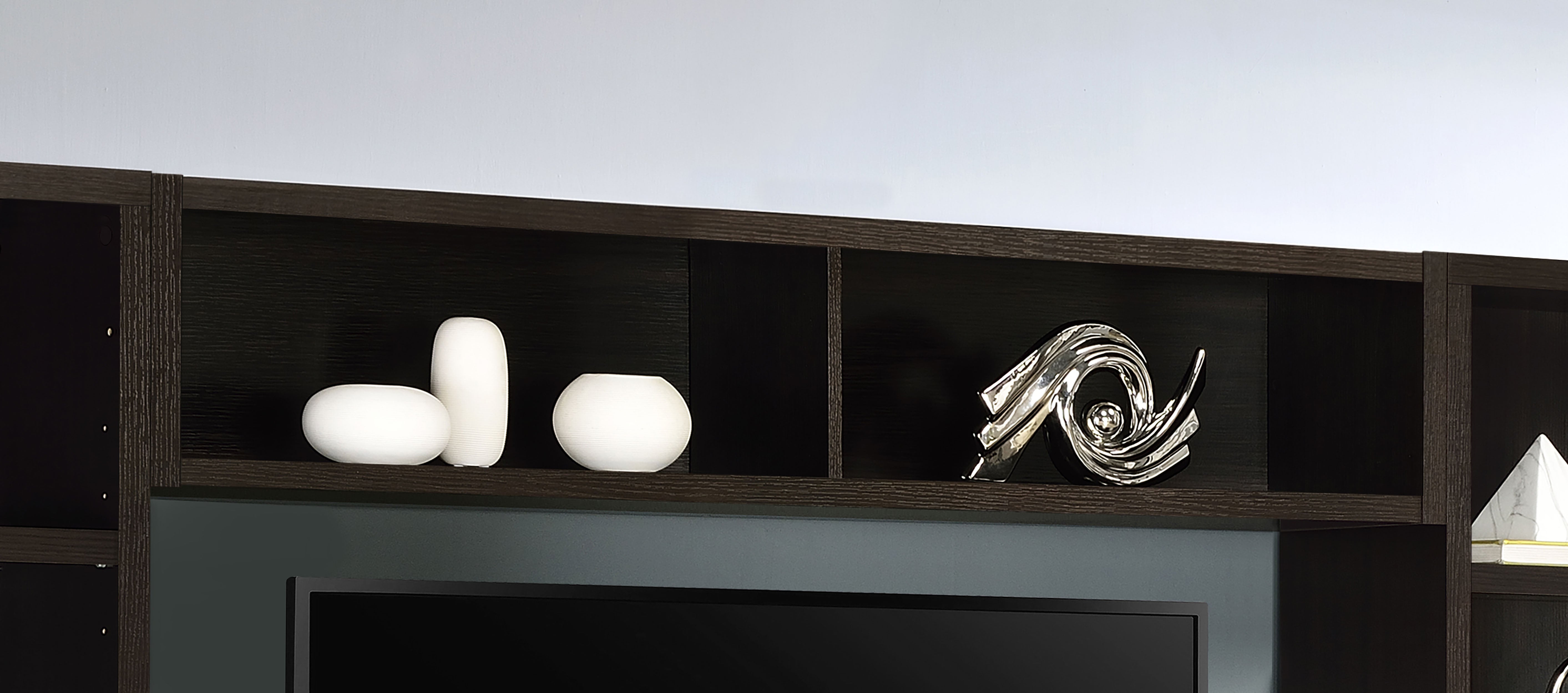 Lewes Bridge with 2 Encased Storage Compartments Cappuccino