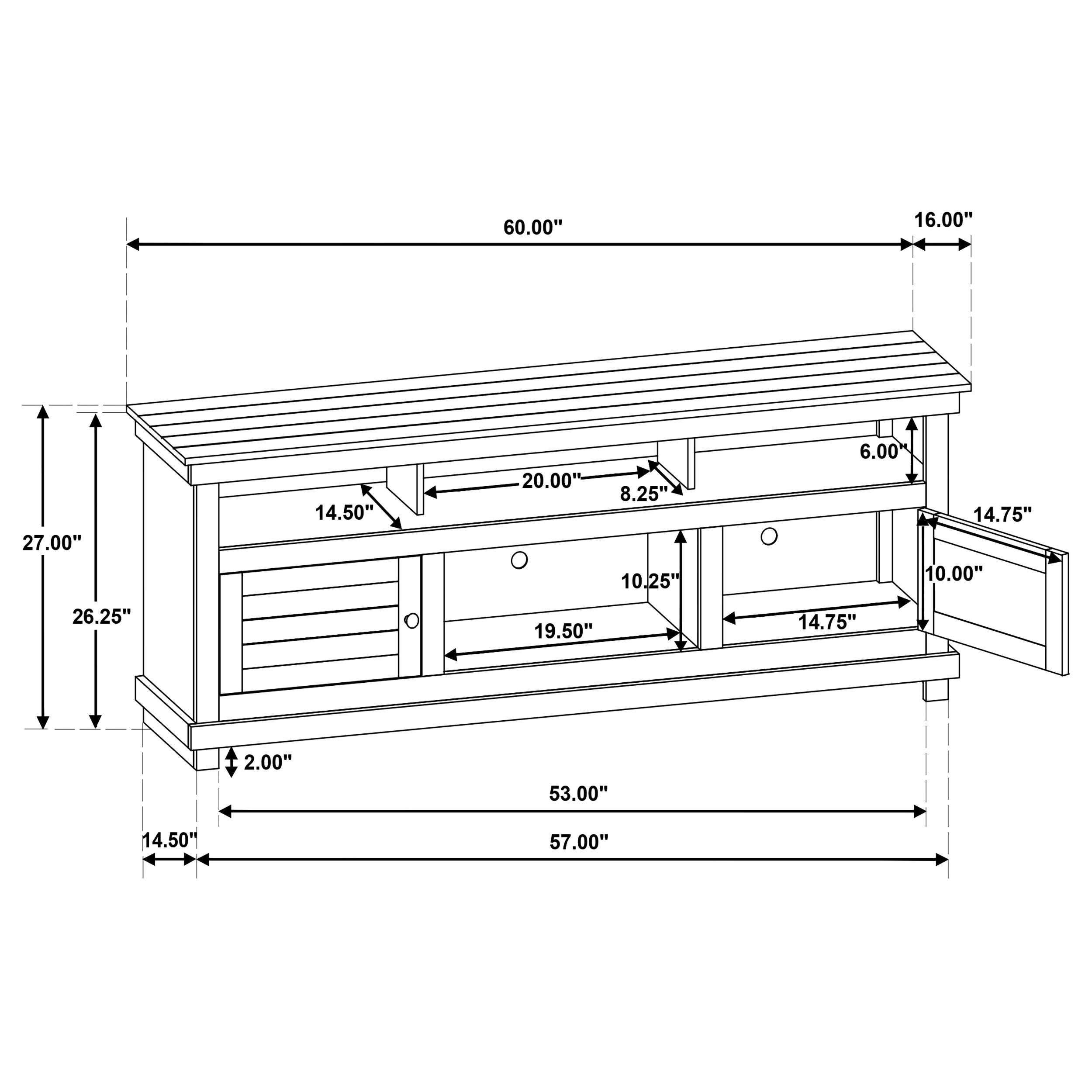 Payne 60" TV Stand