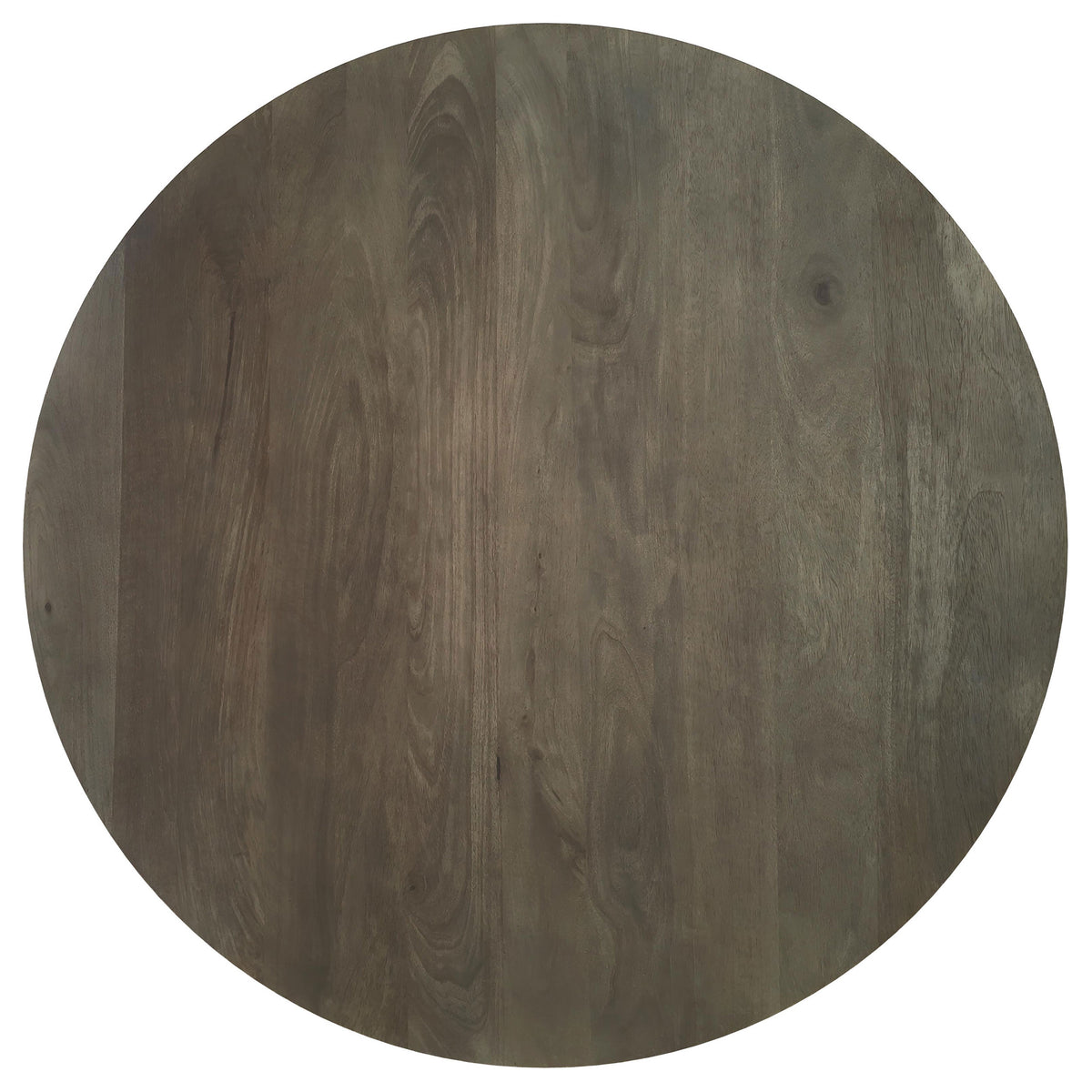 Kinkaid 2-piece Round Mango Wood Coffee Table Set Brown