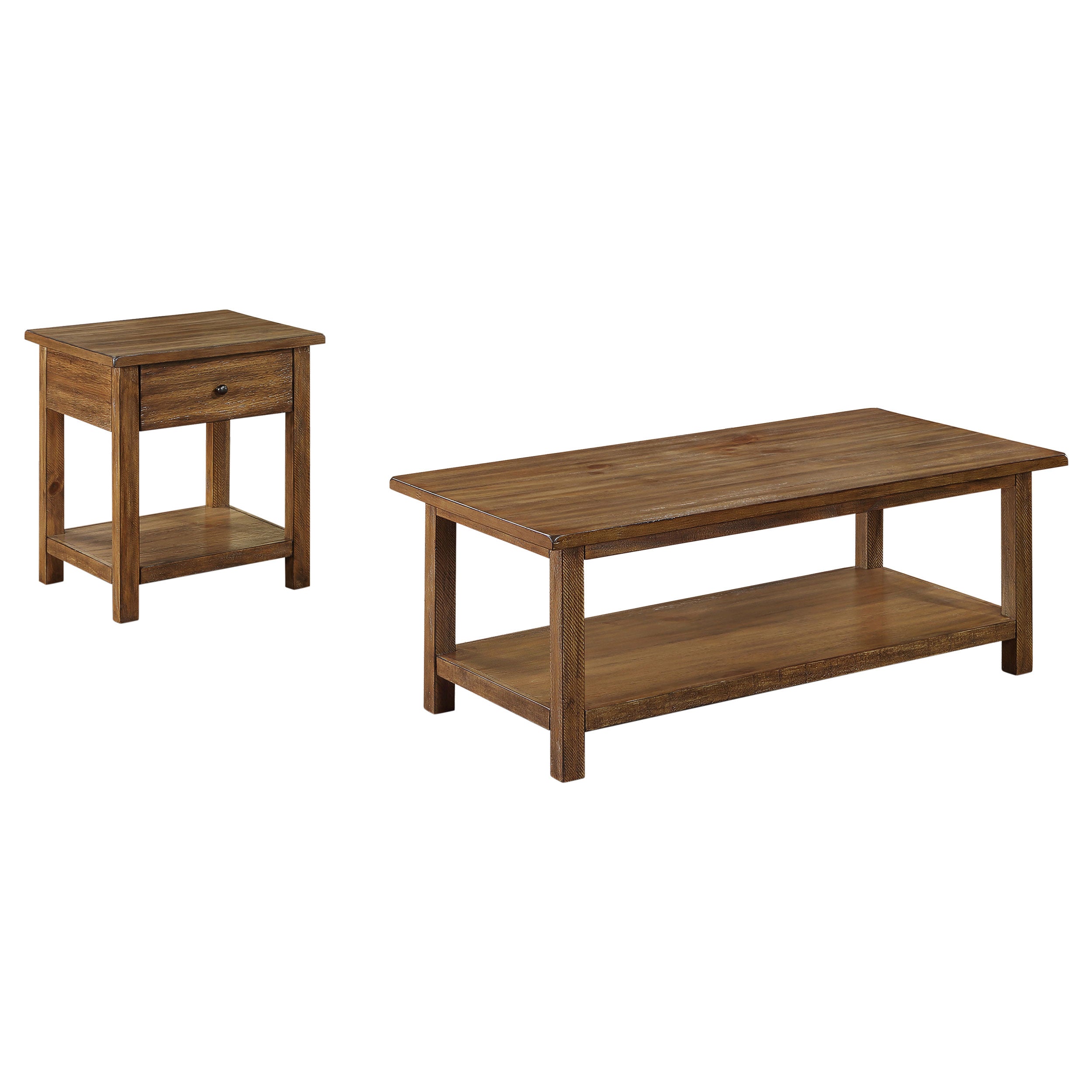 Payne Coffee Table Set (1-drawer End Table)