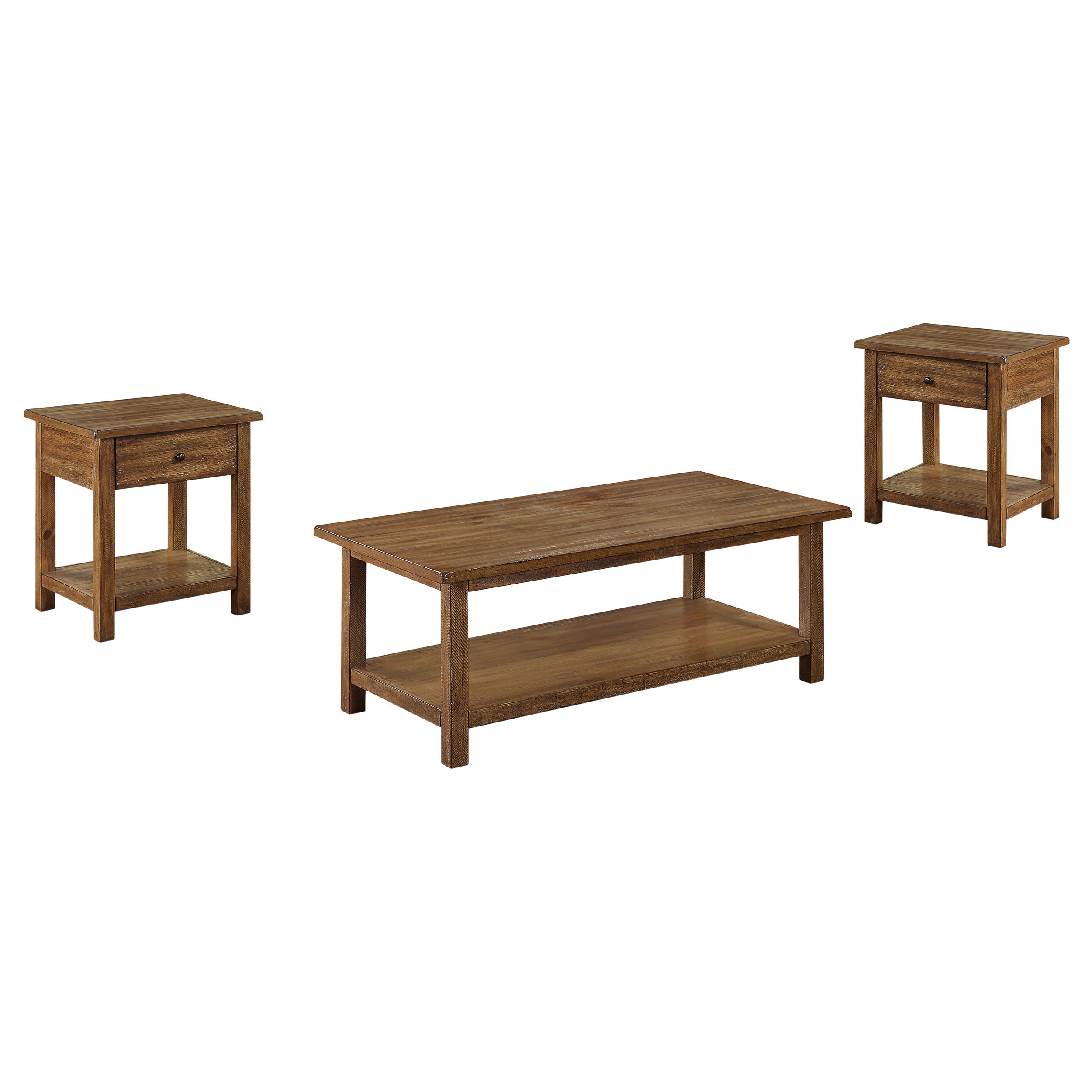 Payne Coffee Table Set (1-drawer End Table)