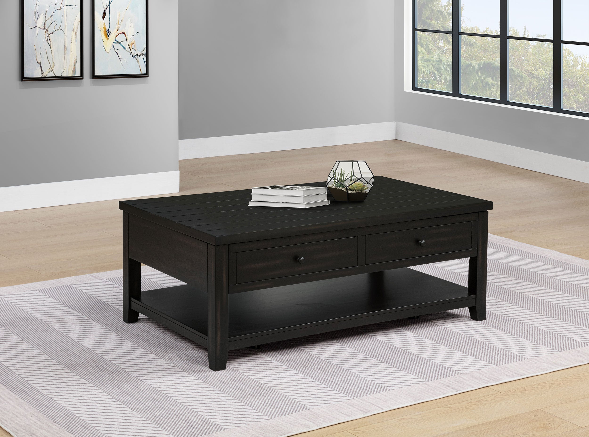 Payne Mobile Lift Top Coffee Table