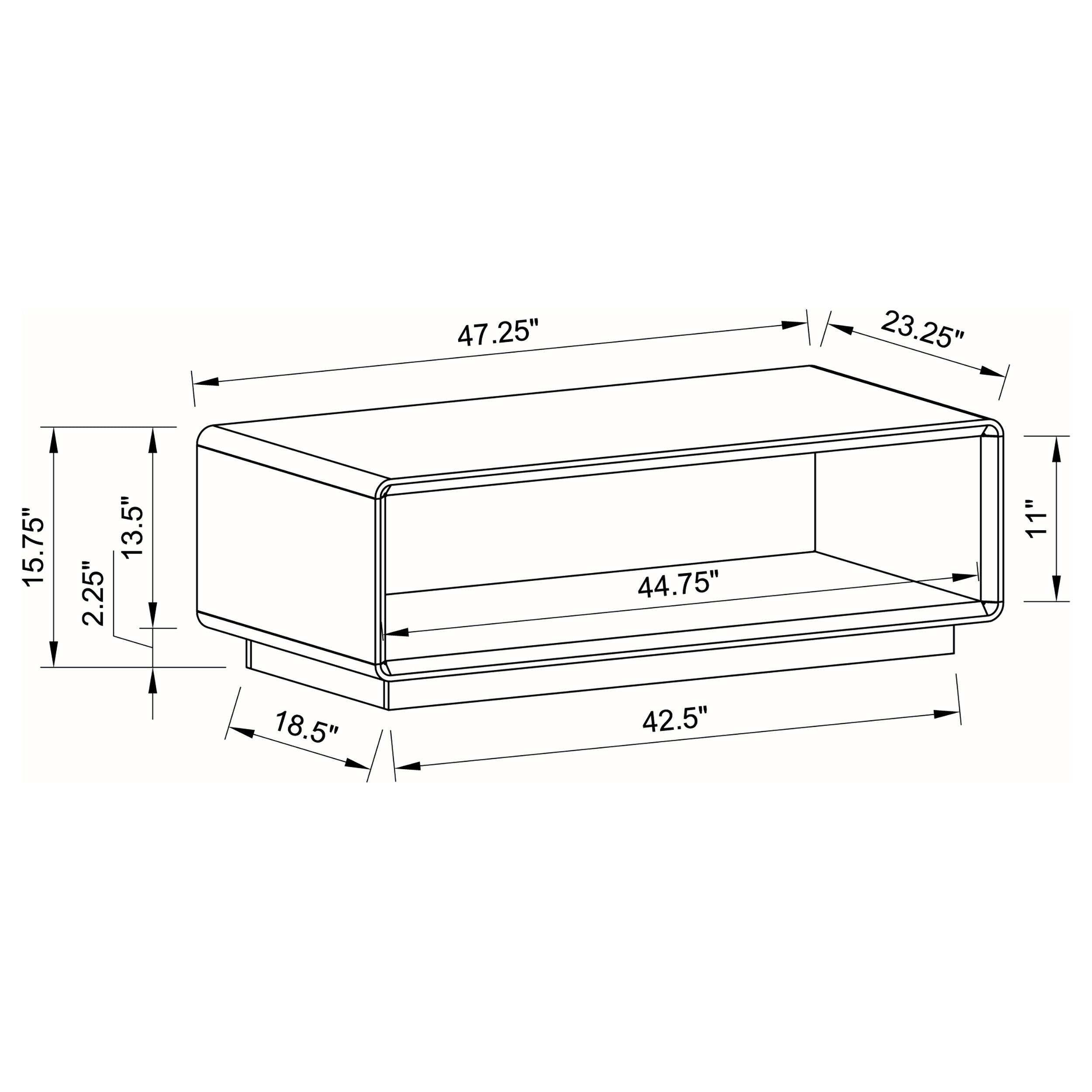 Paseo Coffee Table Set