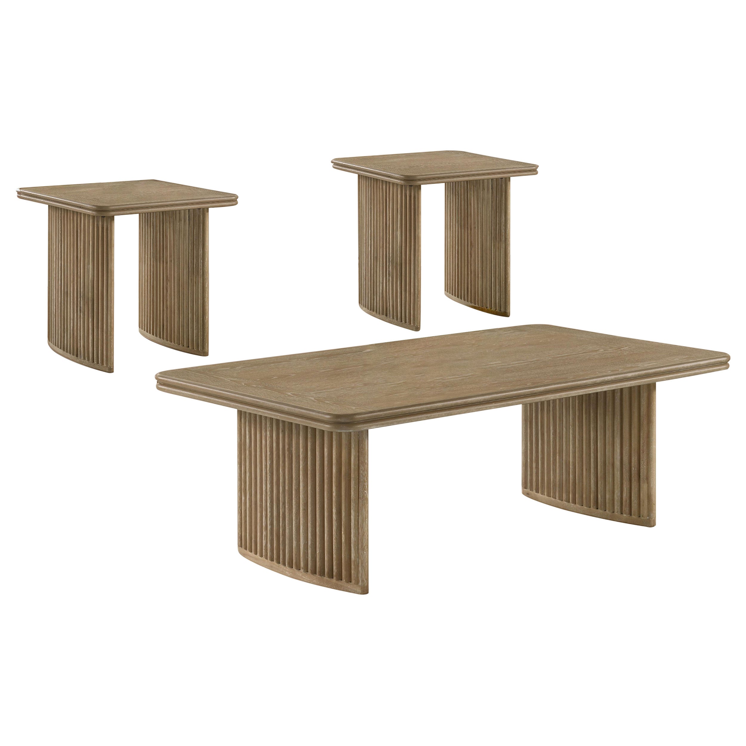Adina Rectangular Coffee Table Set