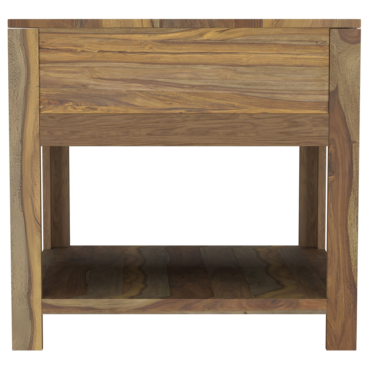 Esther 2-piece Solid Wood Coffee Table Set Natural Sheesham