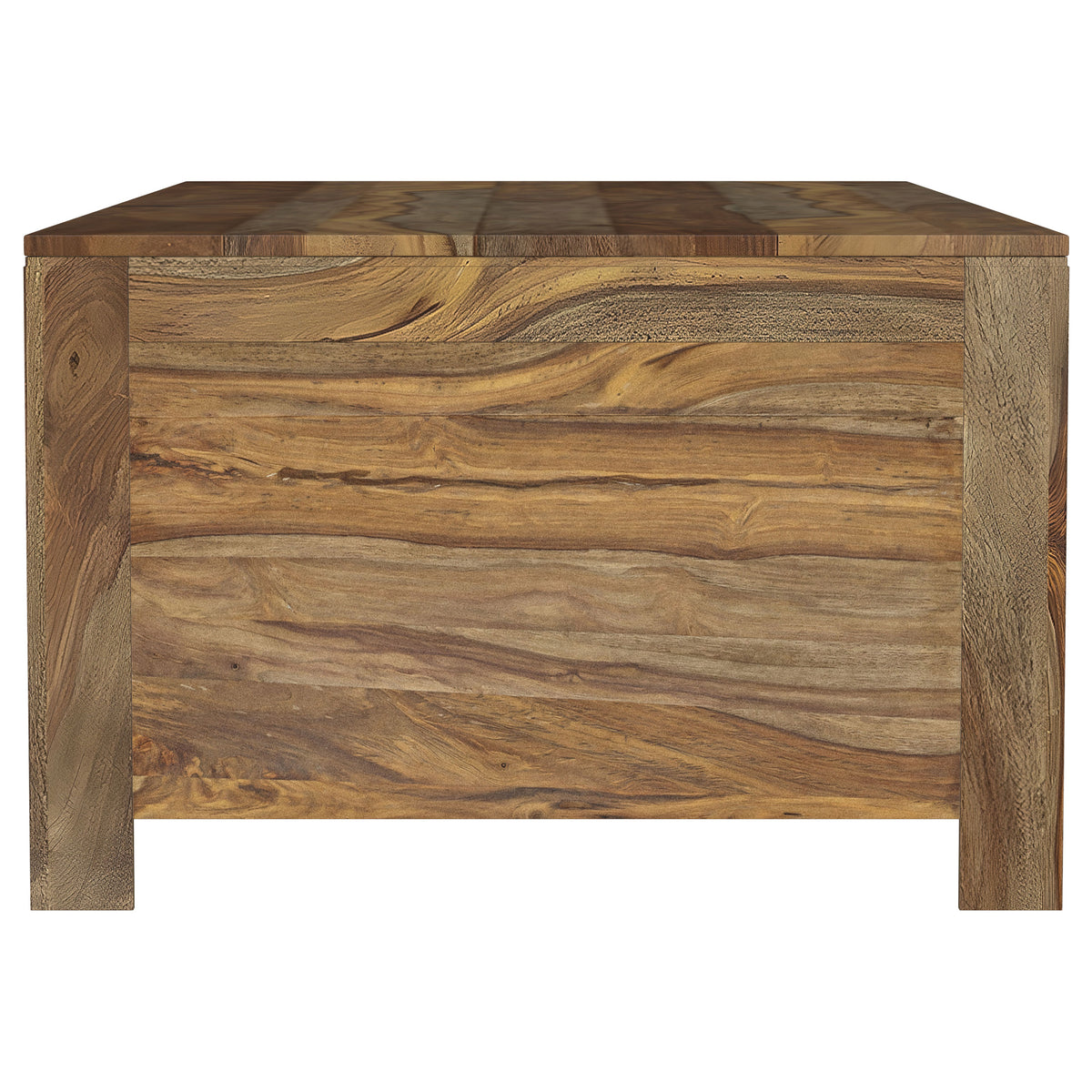 Esther 3-piece Solid Wood Coffee Table Set Natural Sheesham