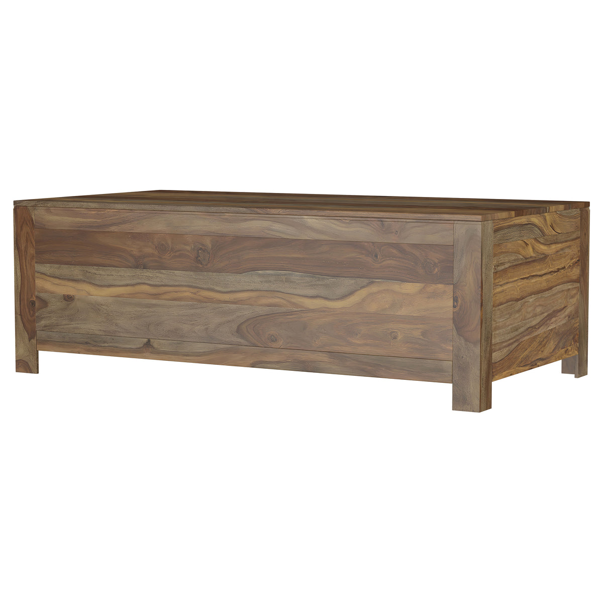 Esther 3-piece Solid Wood Coffee Table Set Natural Sheesham